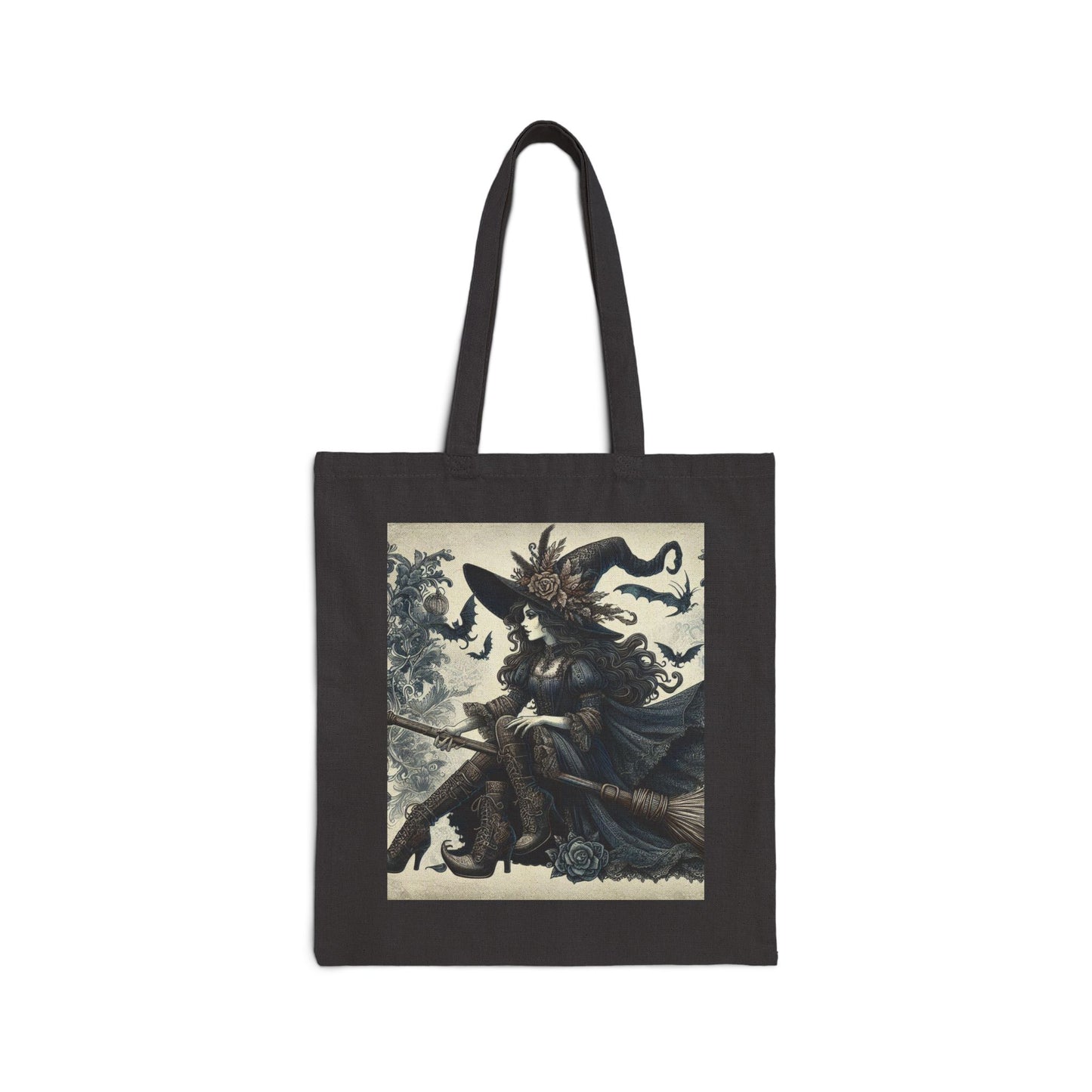 Witch Tote Bag - Cotton Canvas