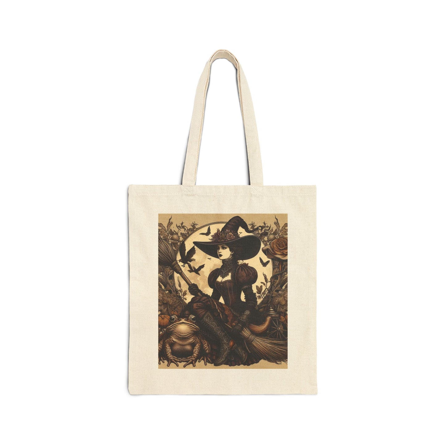 Witch Tote Bag - Cotton Canvas