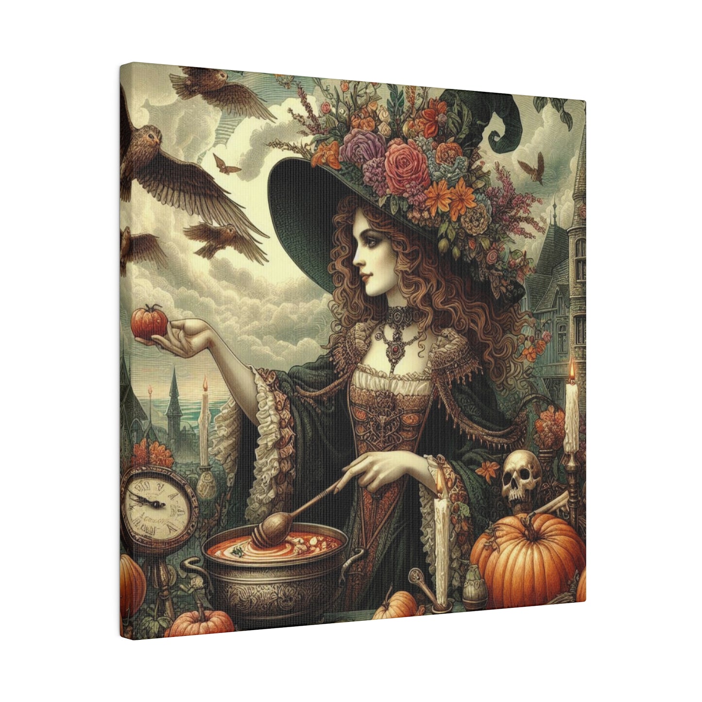 Witch Canvas, Matte Stretched, 0.75"