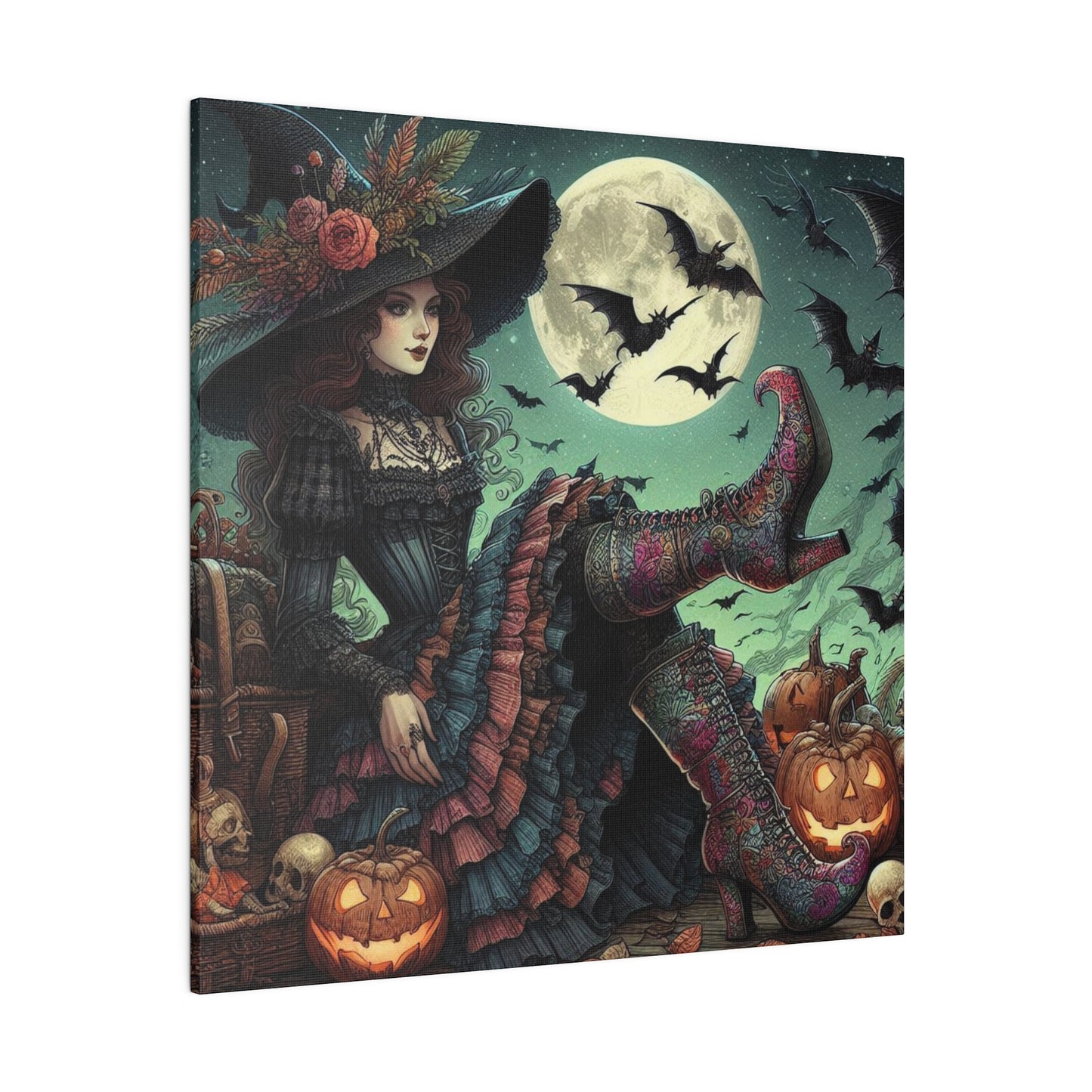 Witch Canvas, Matte Stretched, 0.75"