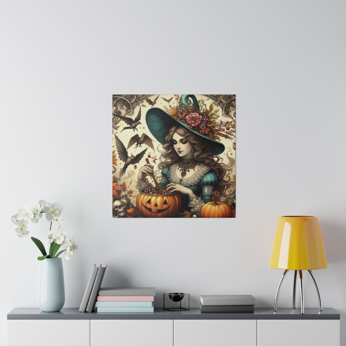 Witch Canvas, Matte Stretched, 0.75"