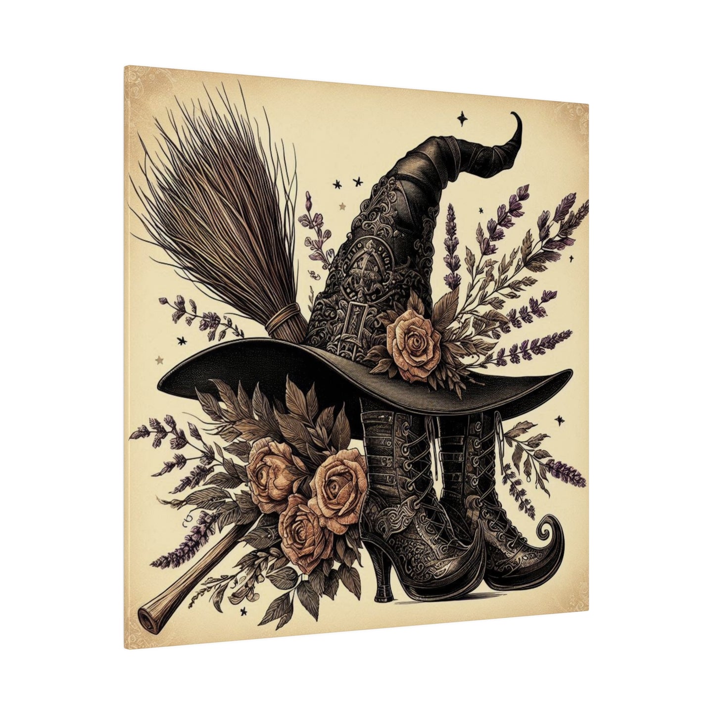 Witch Hat Canvas, Matte Stretched, 0.75"