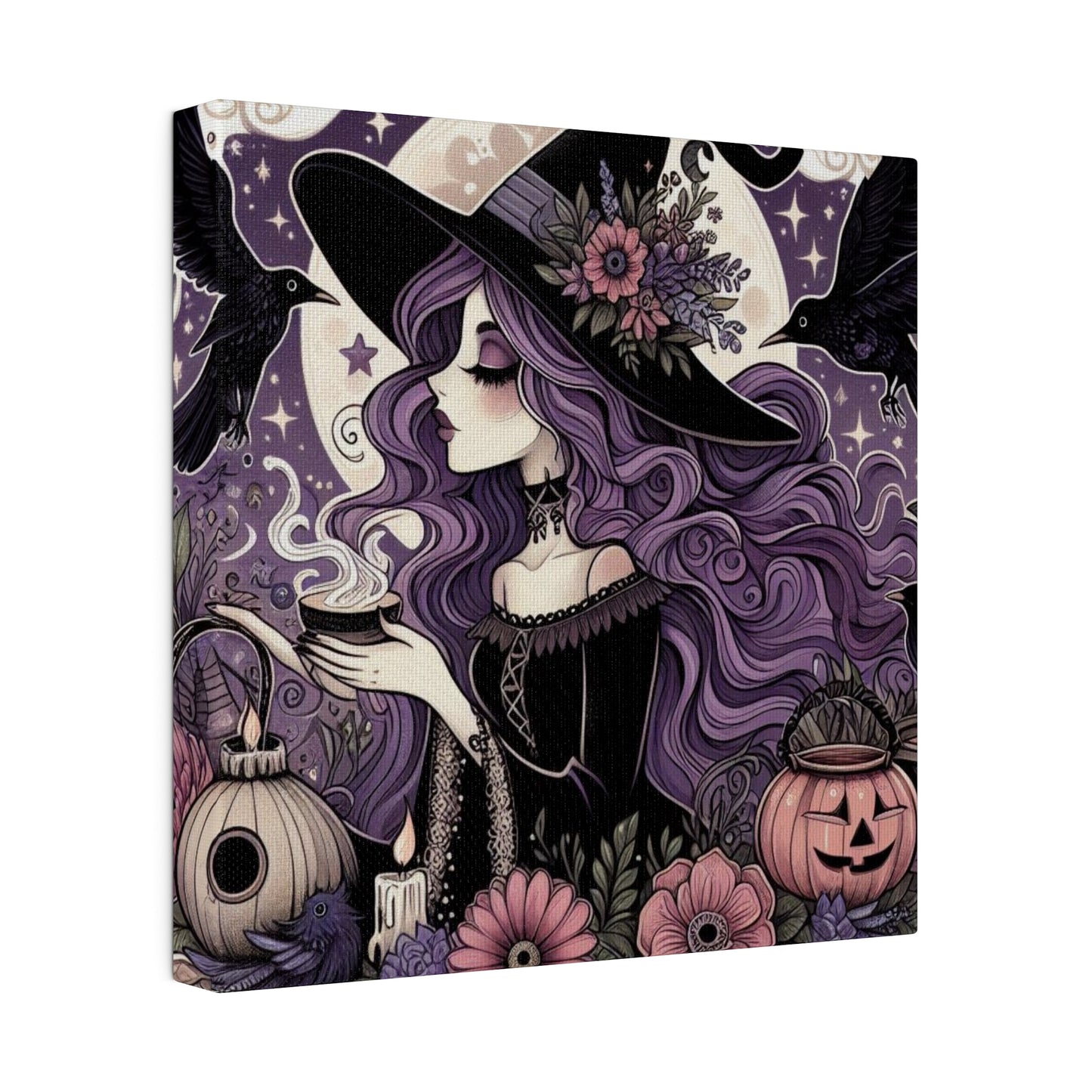 Witch Canvas, Matte Stretched, 0.75"