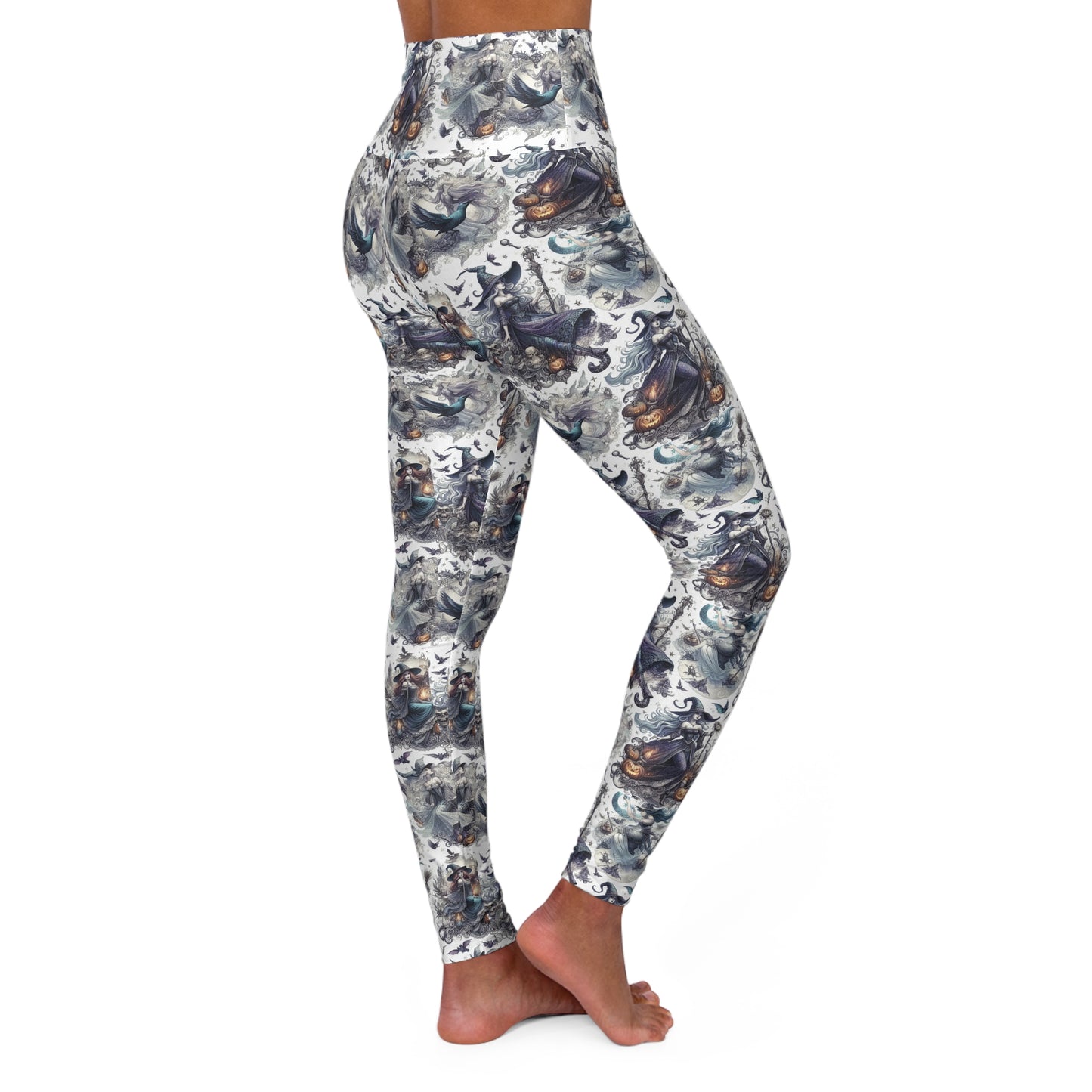 Witch High Waisted Yoga Leggings