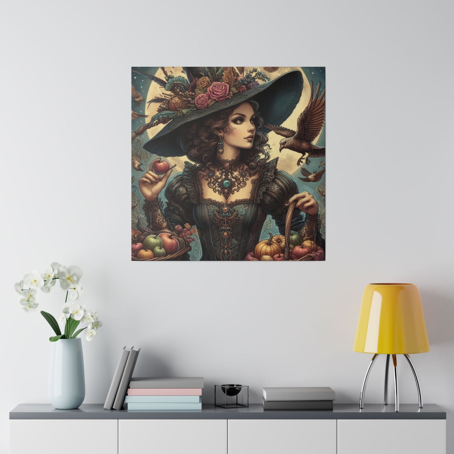 Witch Canvas, Matte Stretched, 0.75"