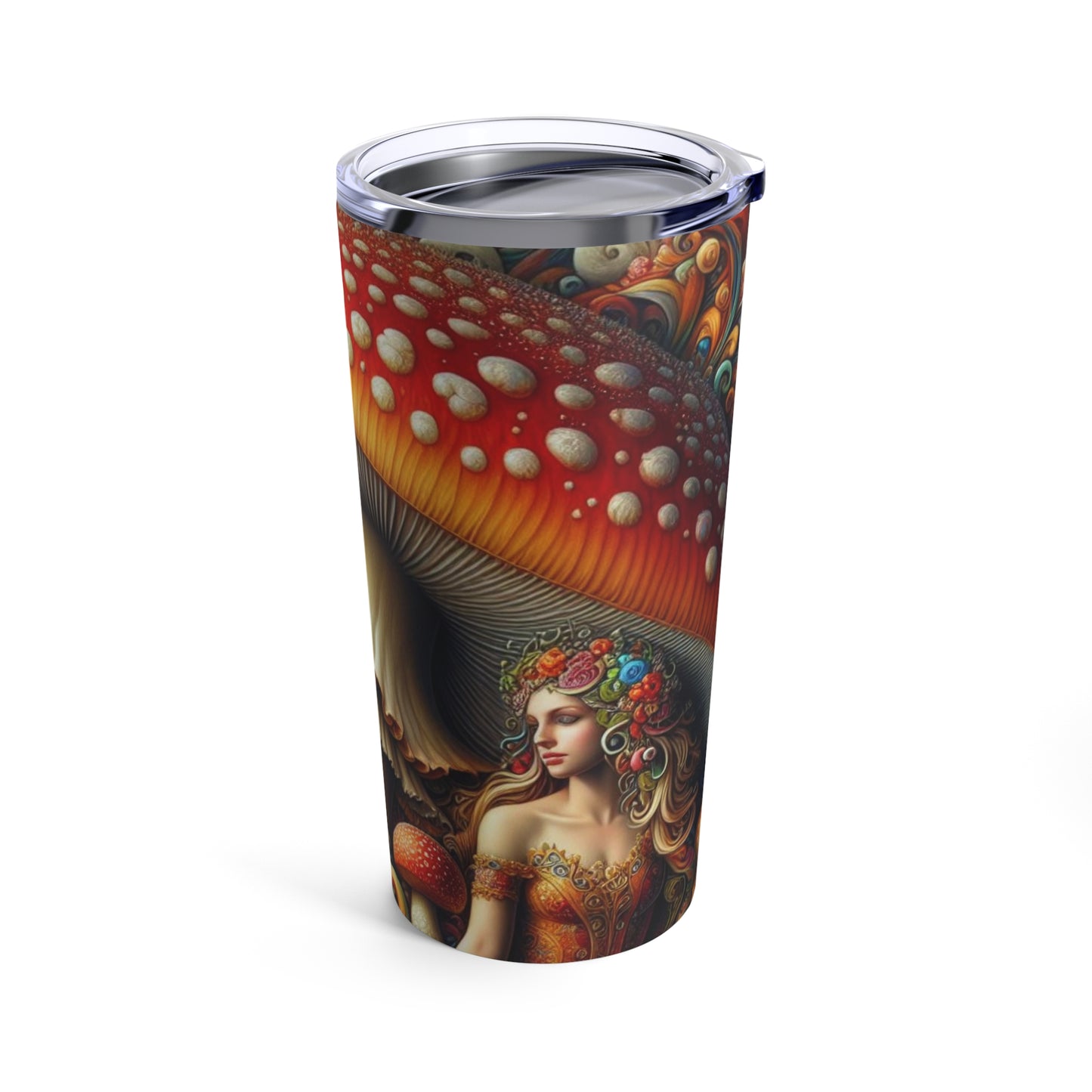 Amanita Muscaria & Alice Tumbler 20oz