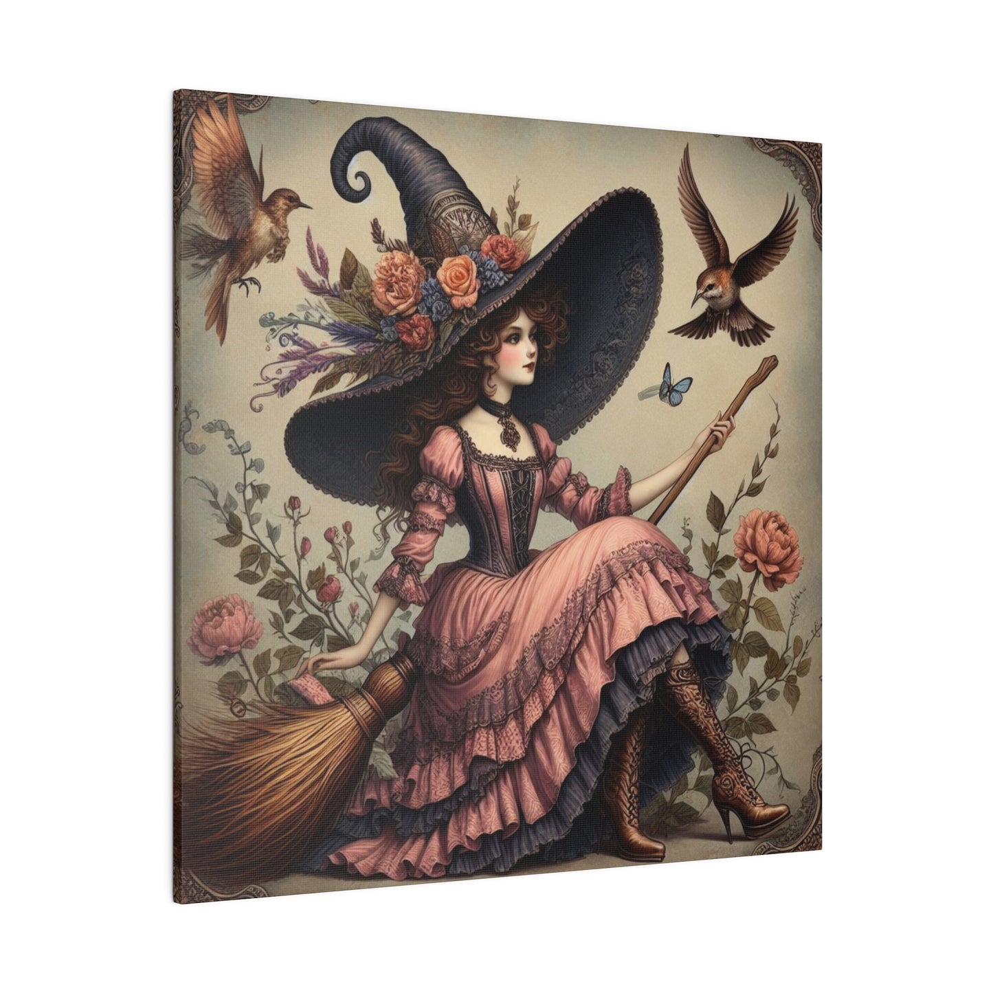 Witch Canvas, Matte Stretched, 0.75"