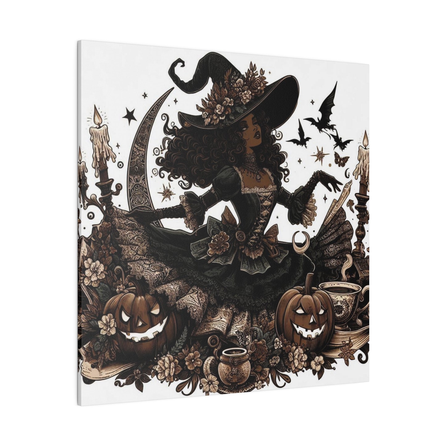 Witch Canvas, Matte Stretched, 0.75"