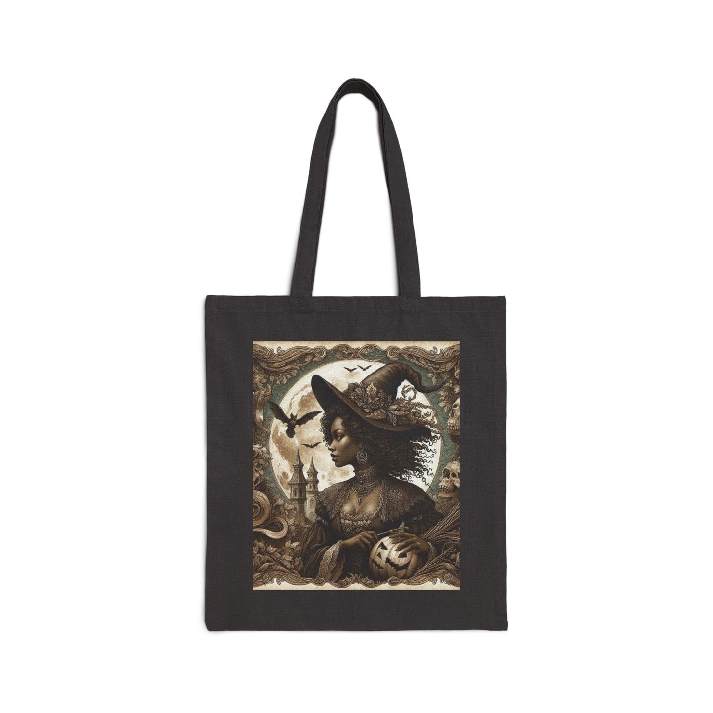 Witch Tote Bag - Cotton Canvas