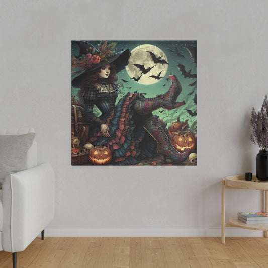 Witch Canvas, Matte Stretched, 0.75"