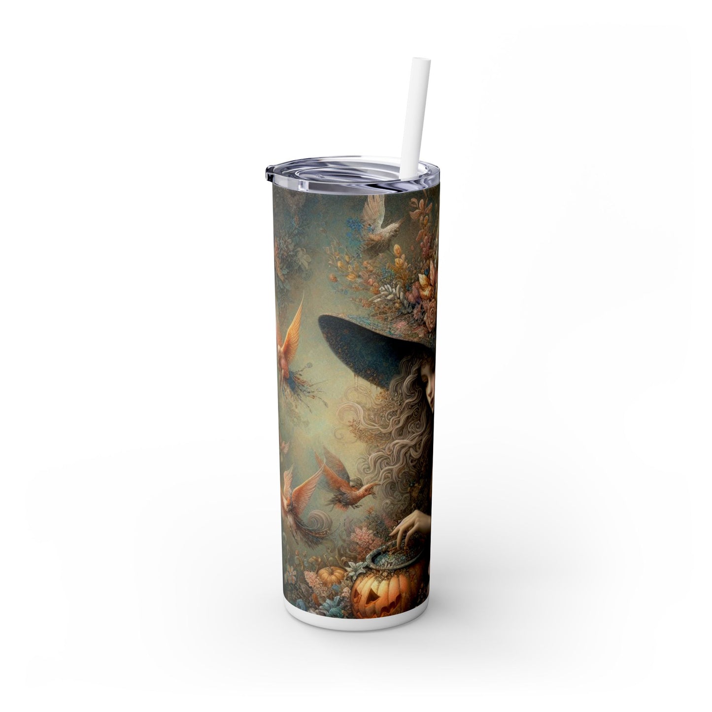 Witch Tumbler with Straw, 20oz