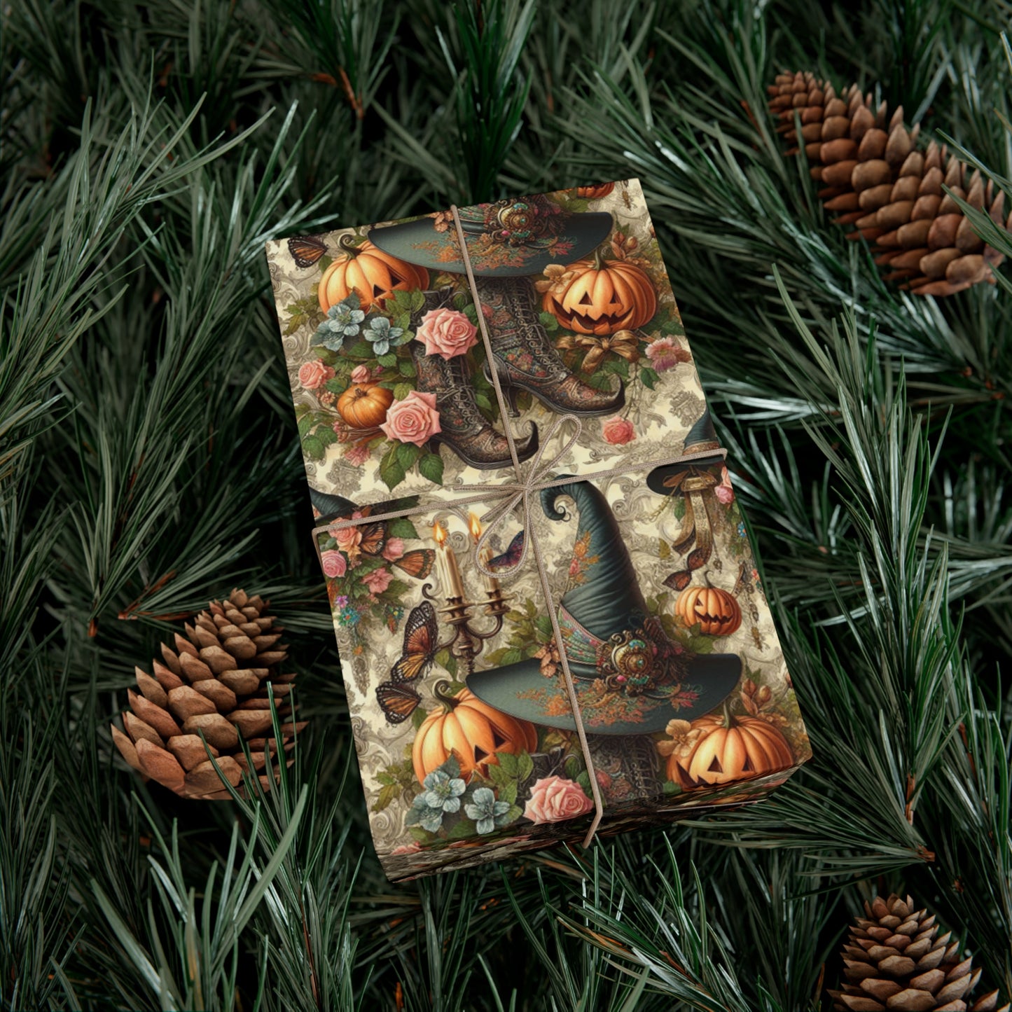 Witch Hat Gift Wrap