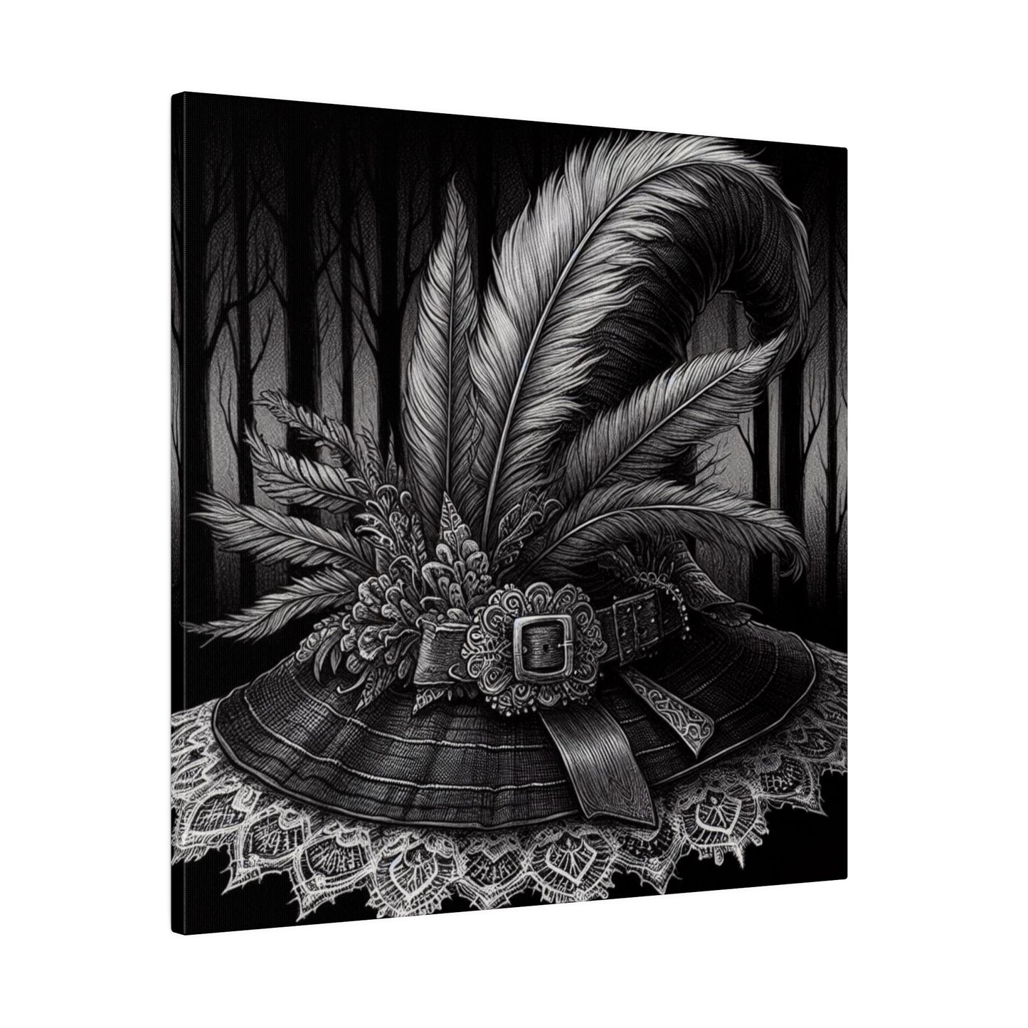 Witch Hat Canvas, Matte Stretched, 0.75"