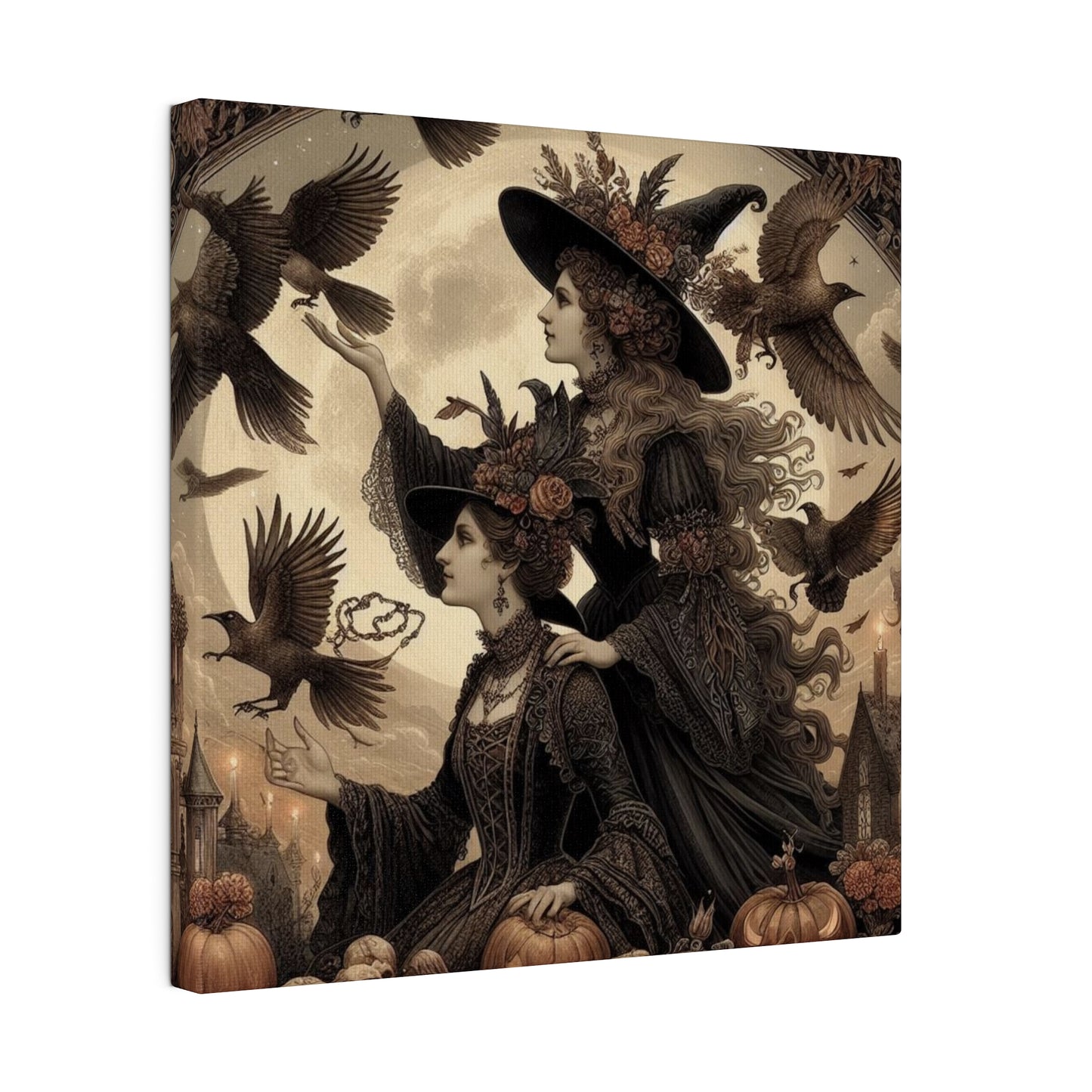 Witch Canvas, Matte Stretched, 0.75"