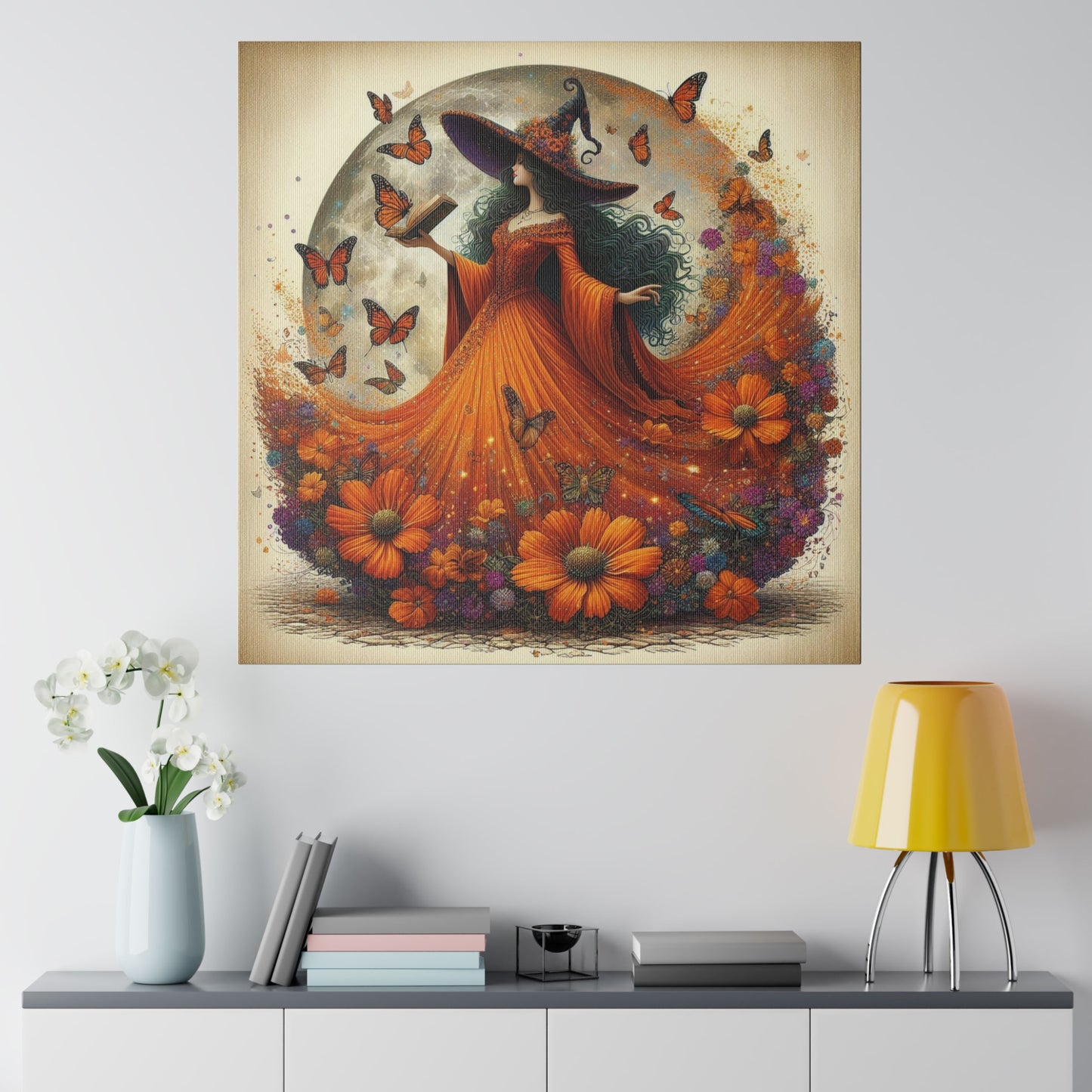 Witch Canvas, Matte Stretched, 0.75"