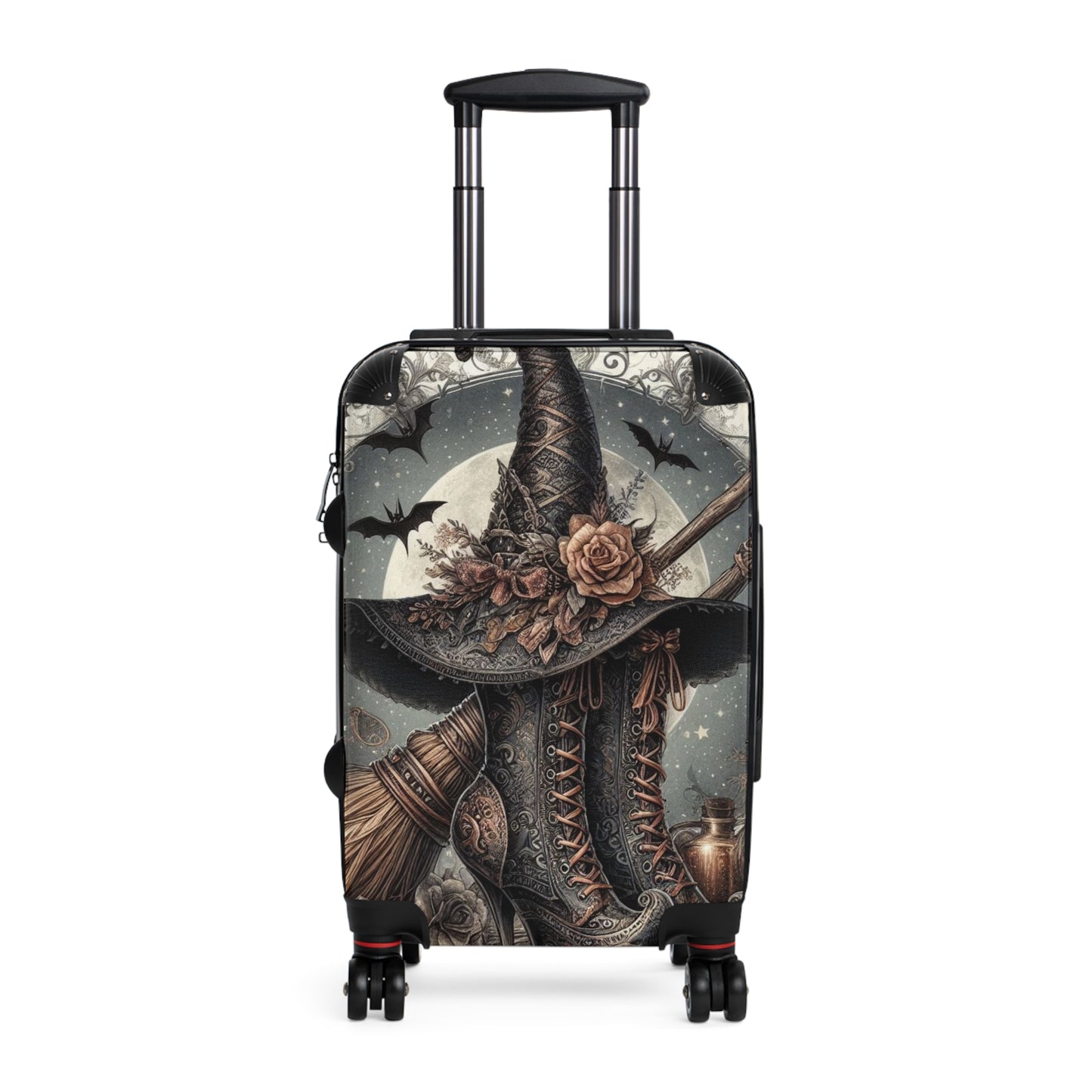 Witch Hat & Boots Suitcase