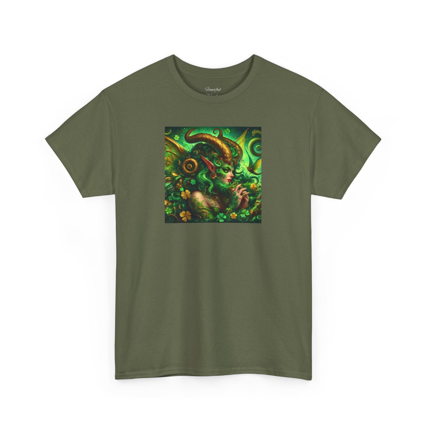 Demon St. Patrick's Day Unisex Heavy Cotton Tee - Gildan 100% Cotton