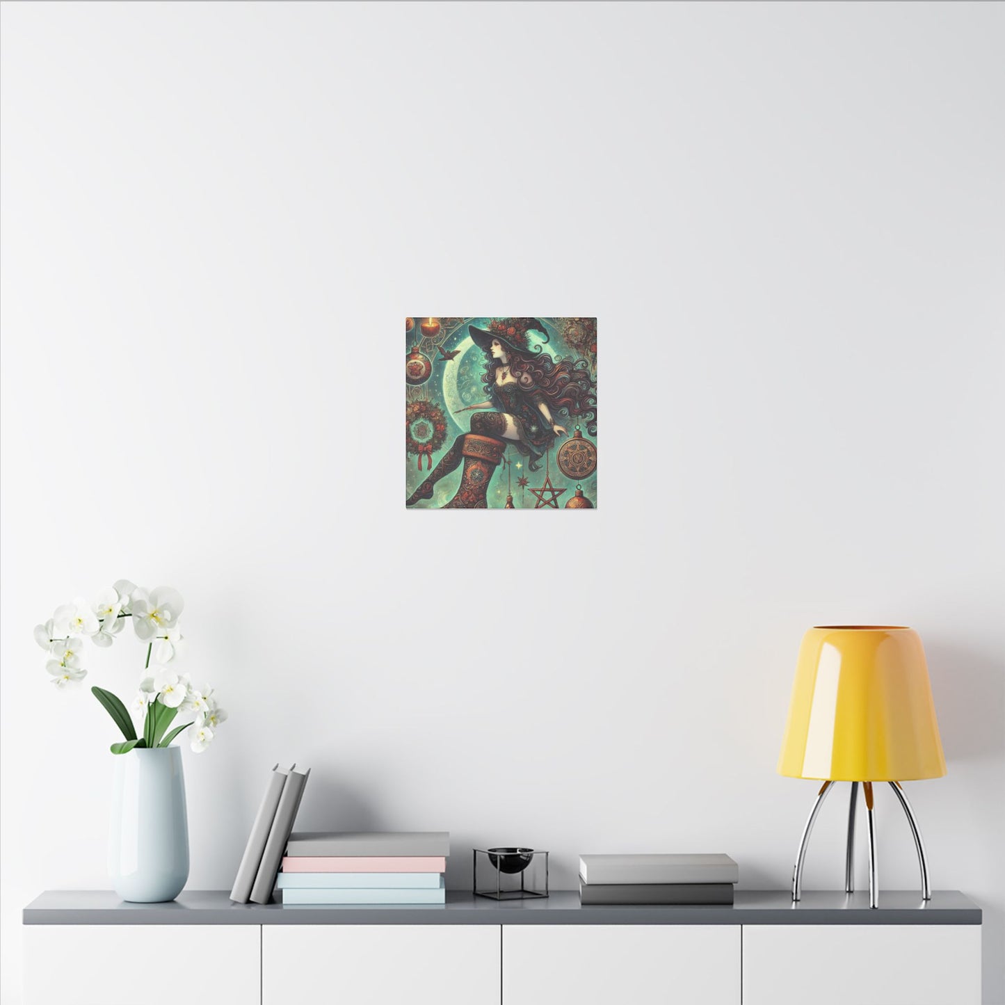 Canvas Wall Art - Witch Design