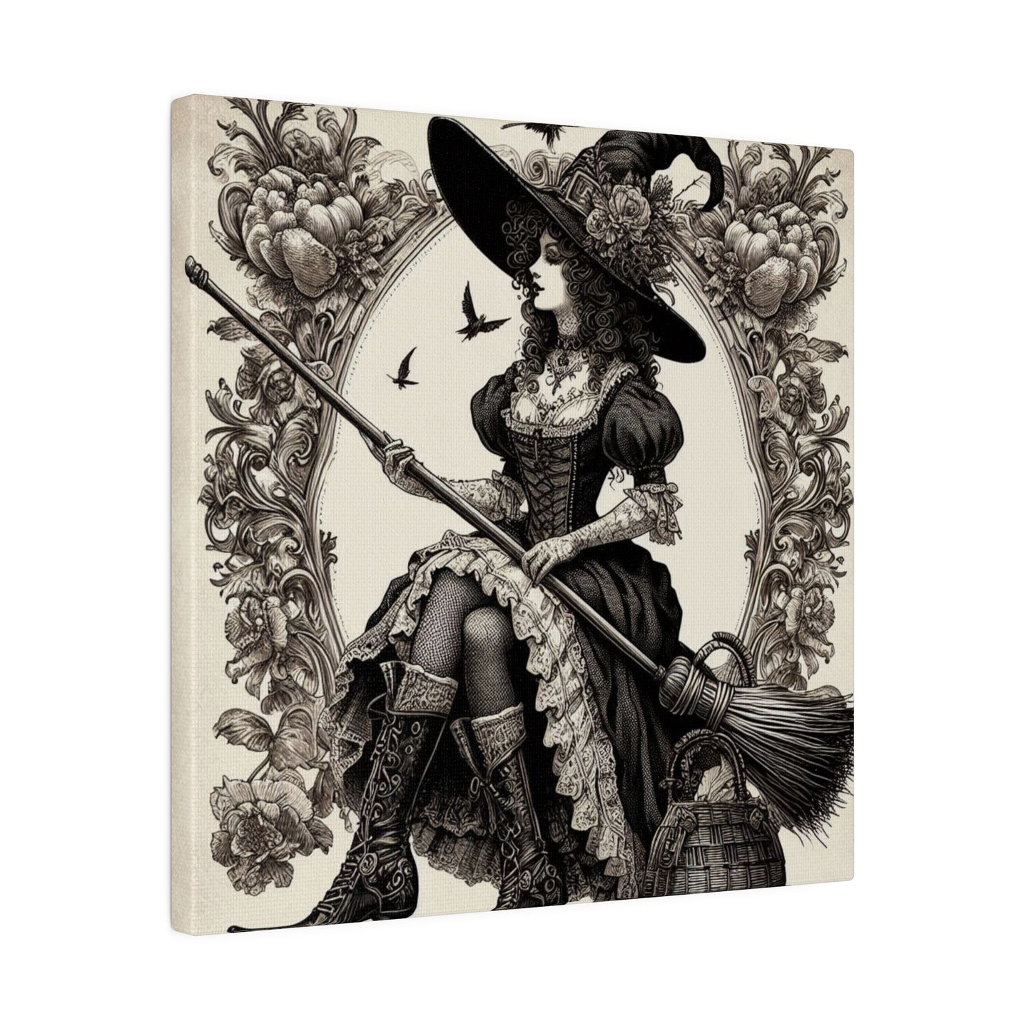 Witch Canvas, Matte Stretched, 0.75"