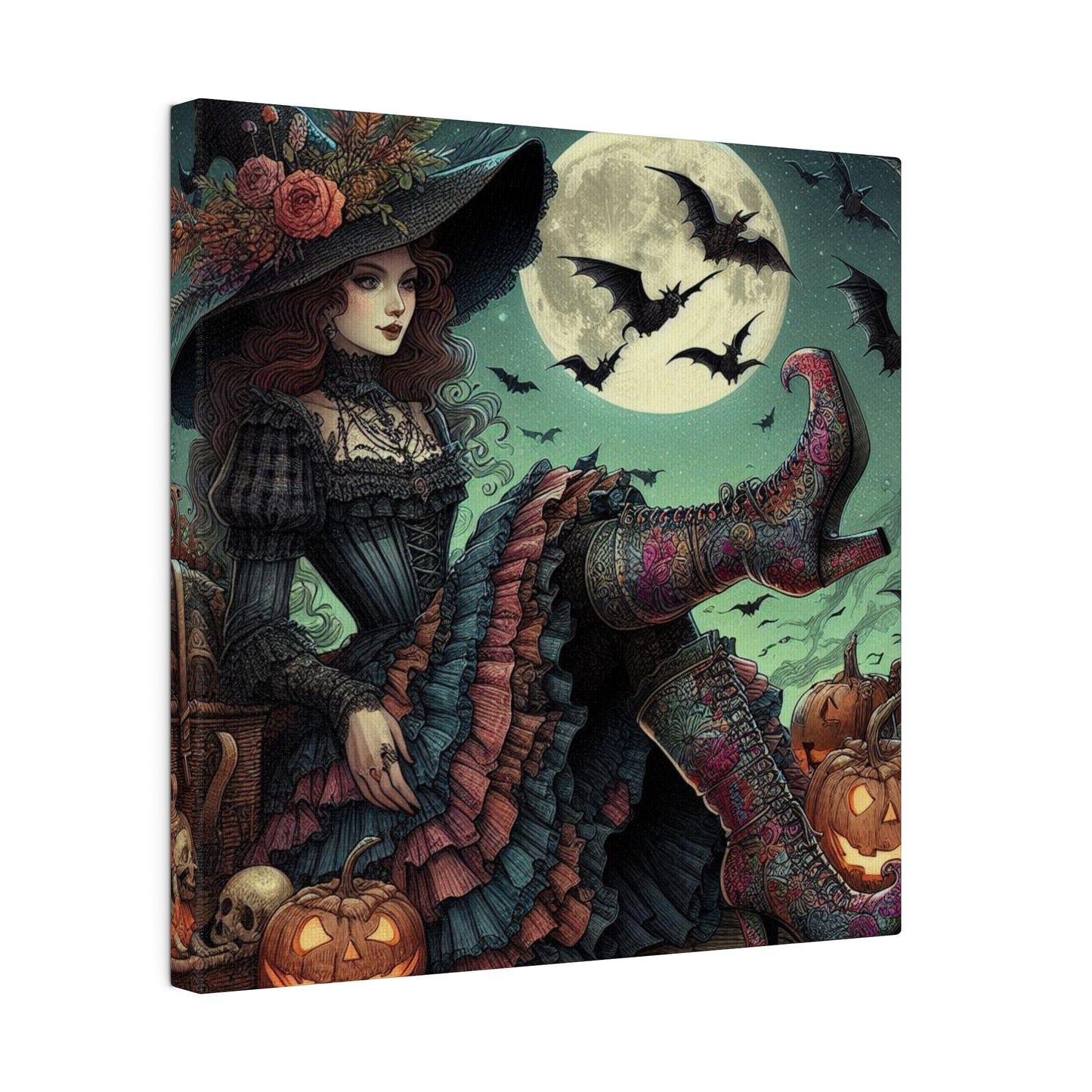 Witch Canvas, Matte Stretched, 0.75"