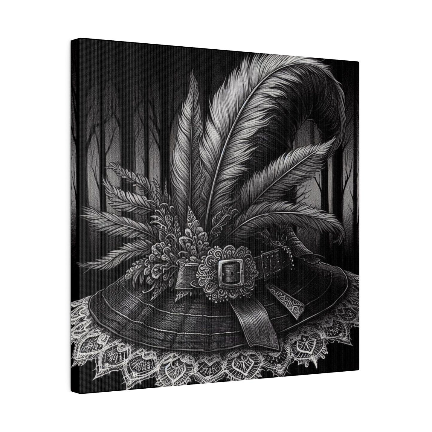 Witch Hat Canvas, Matte Stretched, 0.75"