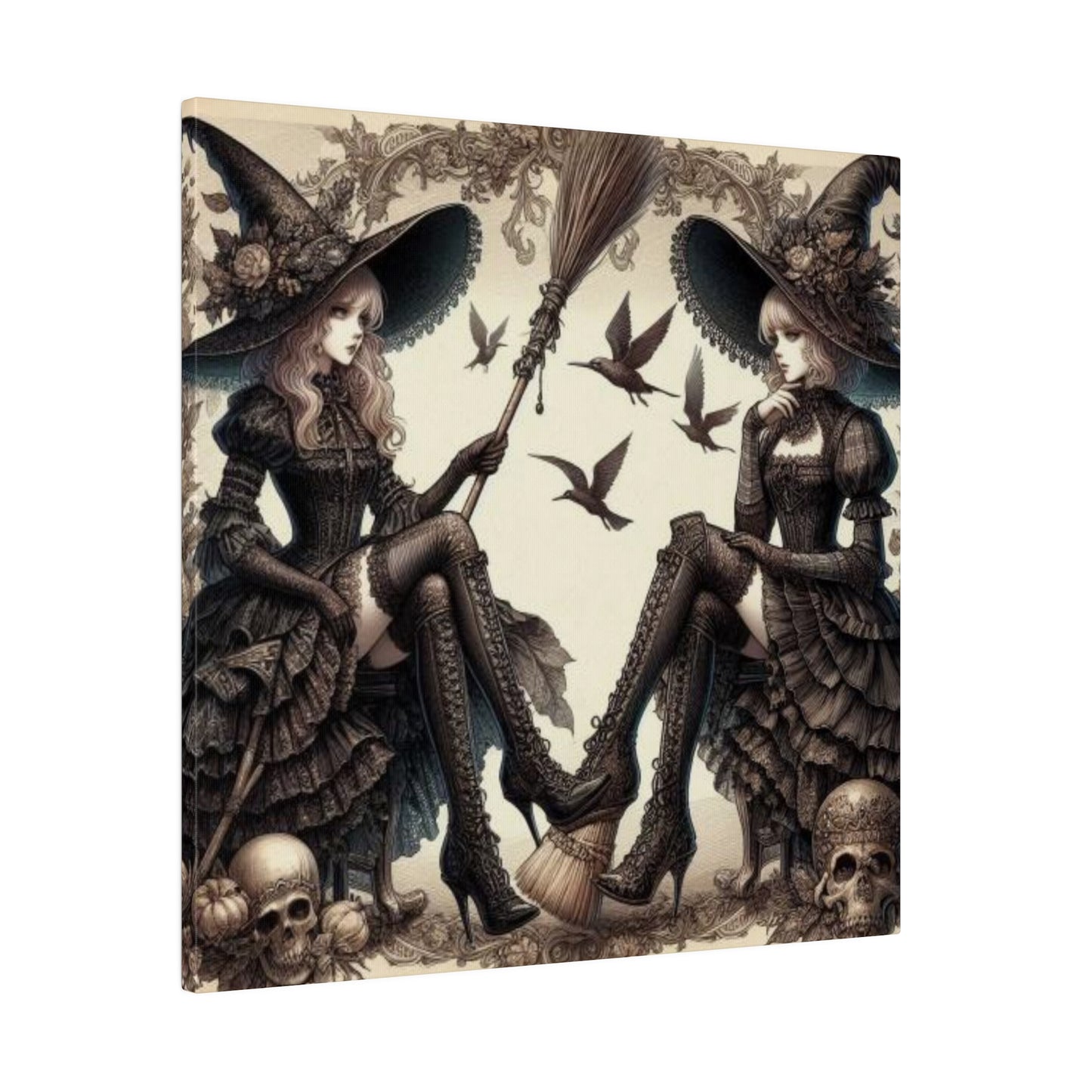 Witch Canvas, Matte Stretched, 0.75"