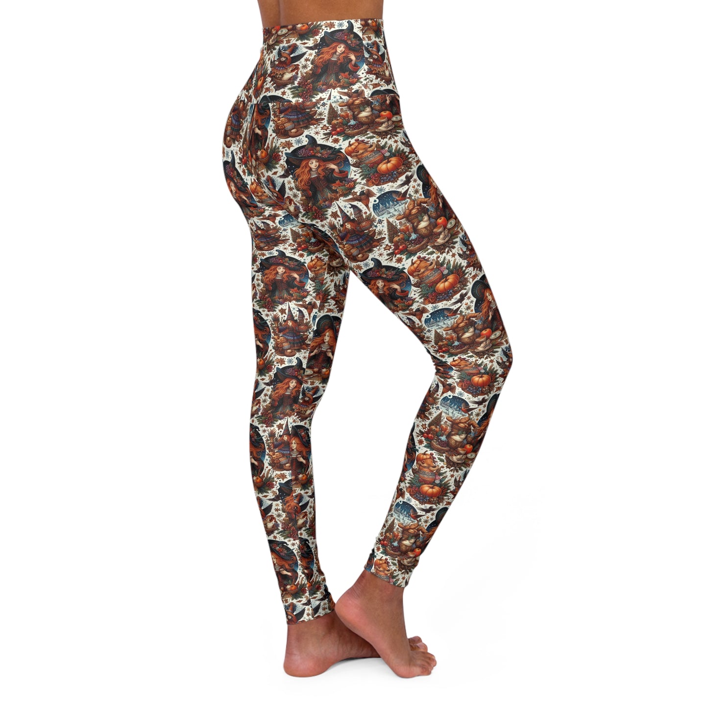 Witch High Waisted Yoga Leggings