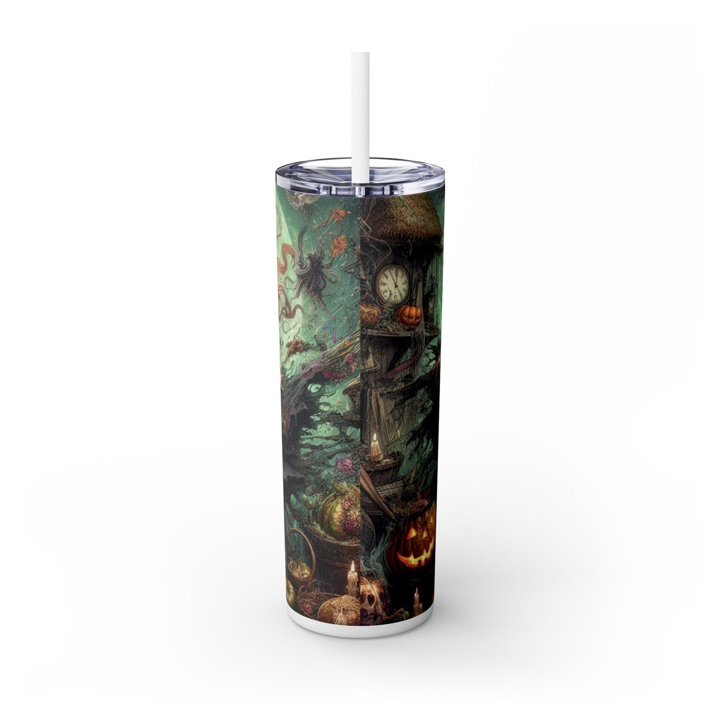 Witch Tumbler with Straw, 20oz