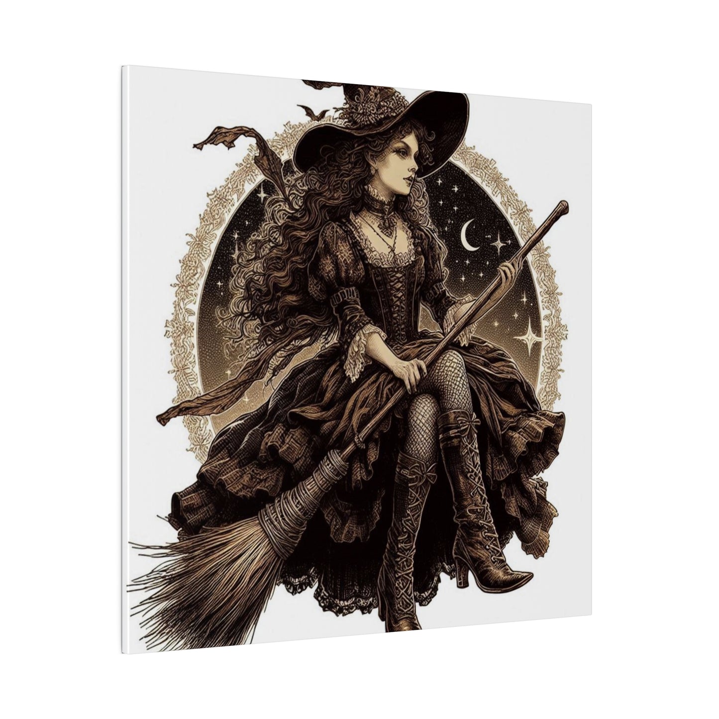 Witch Canvas, Matte Stretched, 0.75"