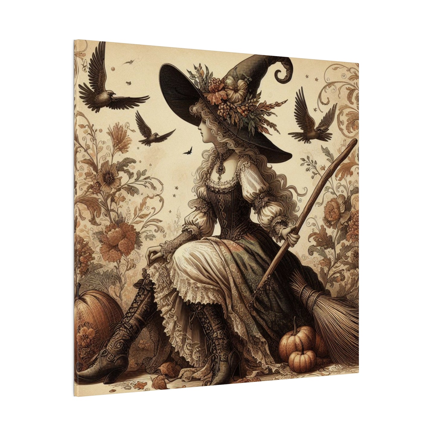 Witch Canvas, Matte Stretched, 0.75"