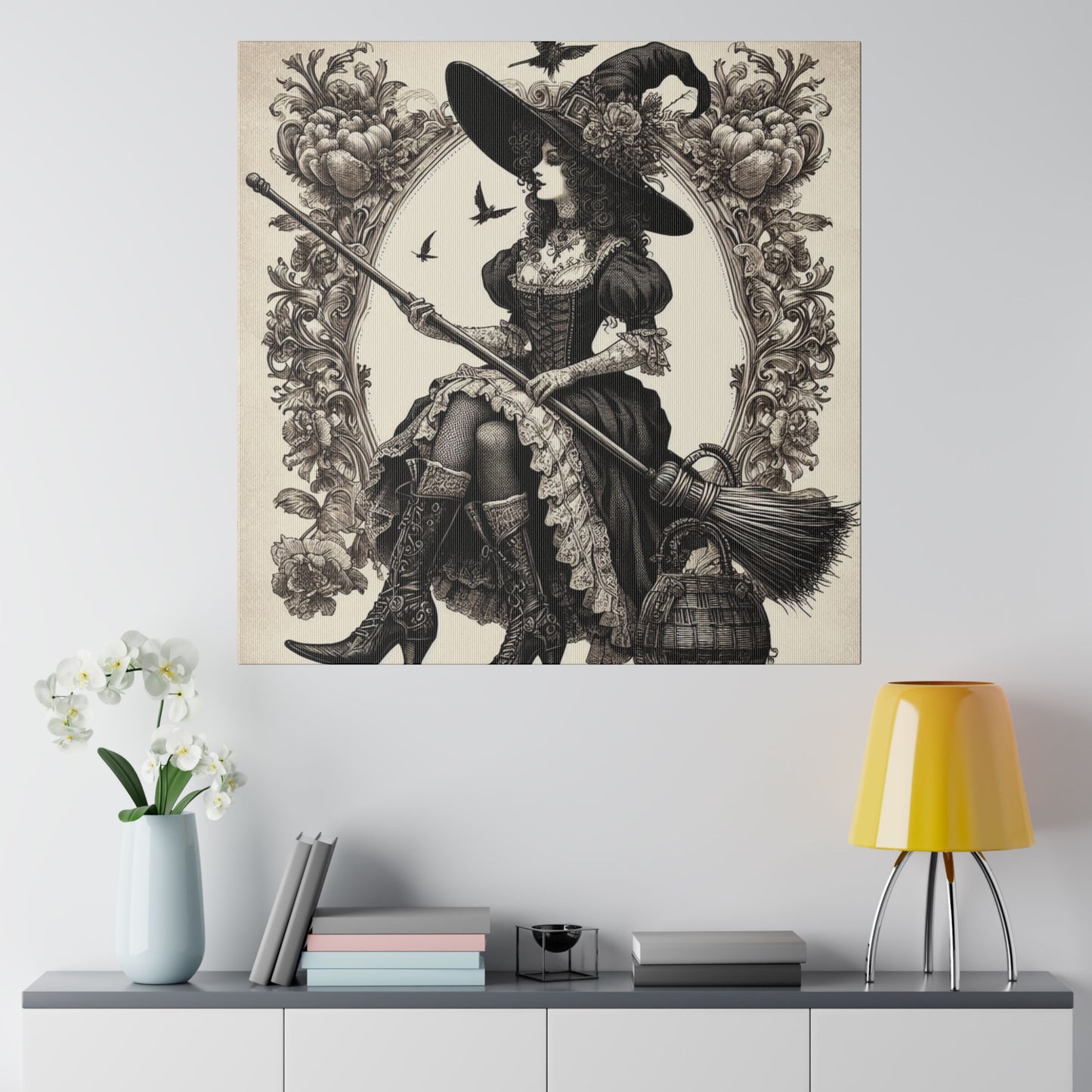 Witch Canvas, Matte Stretched, 0.75"