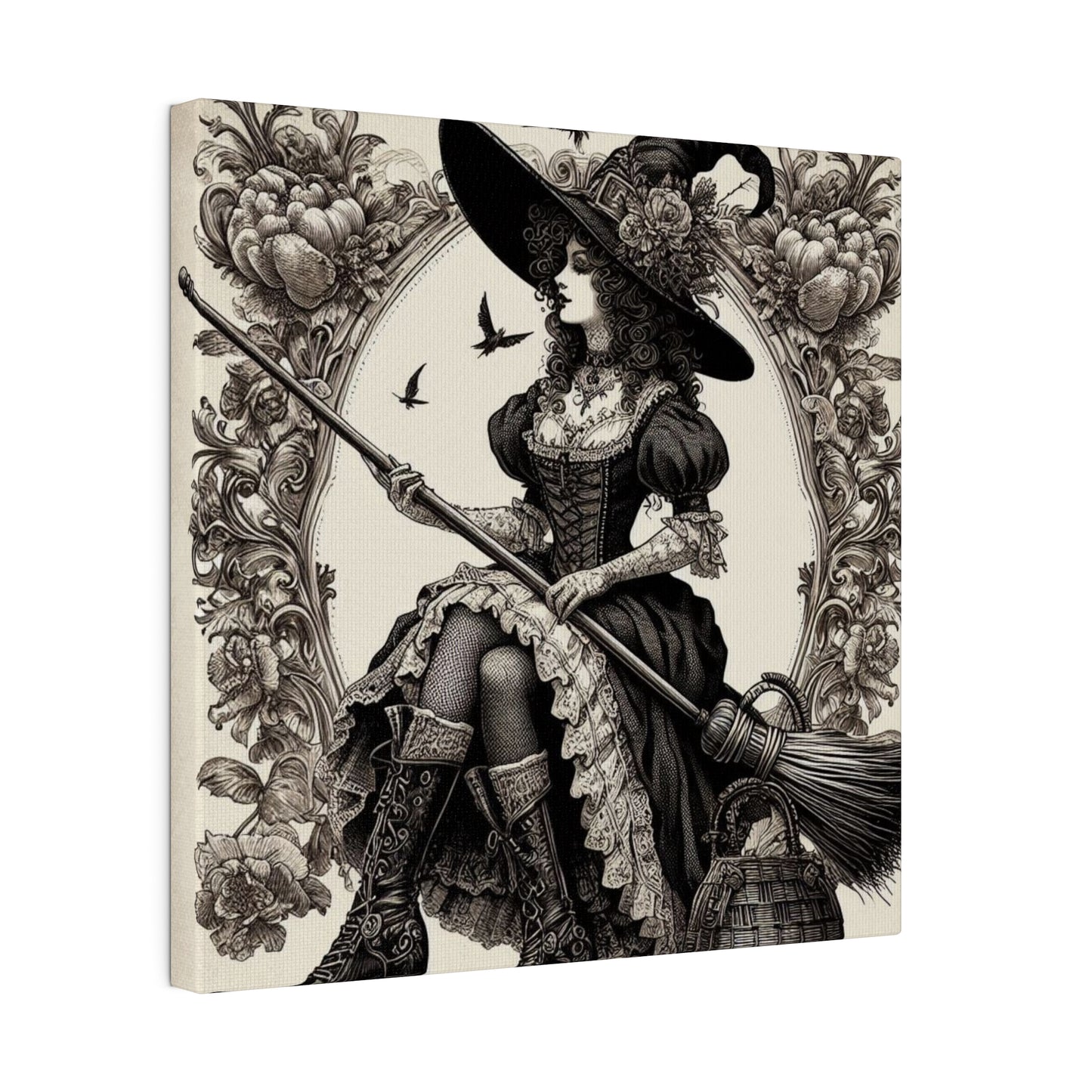 Witch Canvas, Matte Stretched, 0.75"