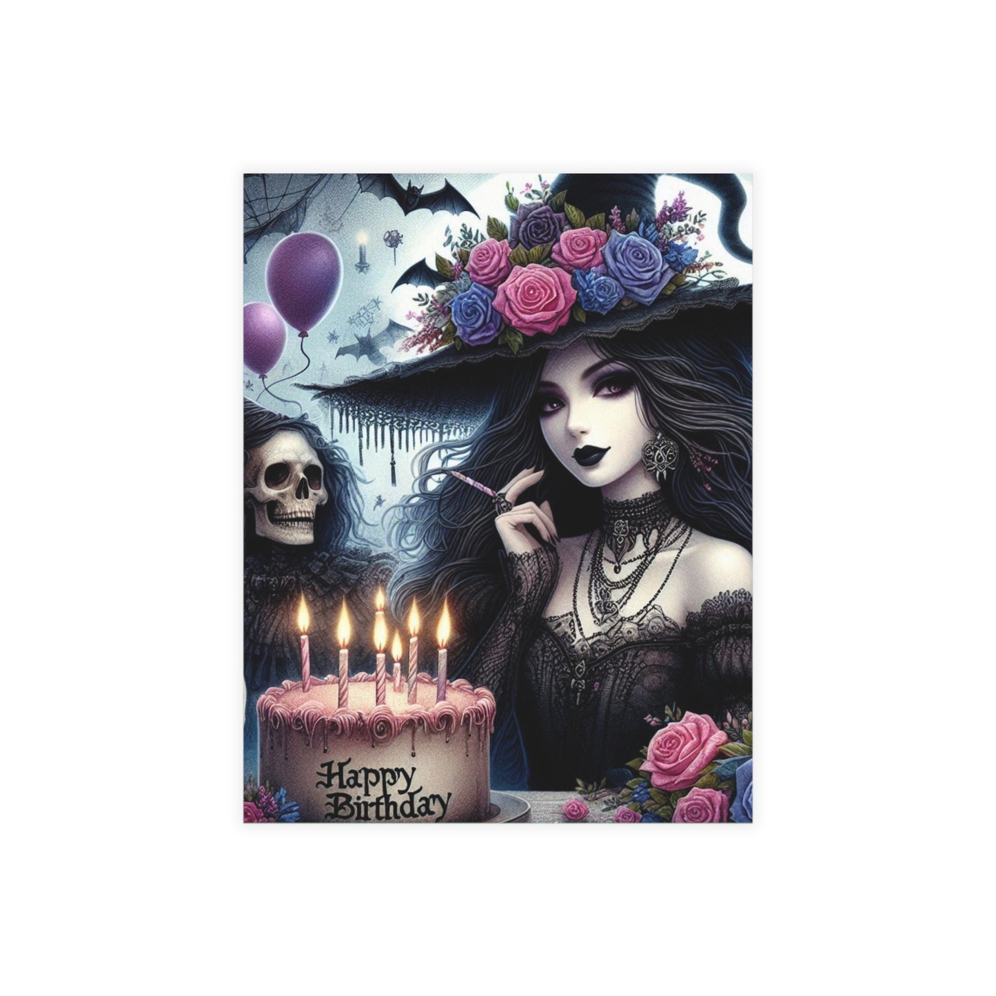 Witch Happy Birthday Postcard Bundles