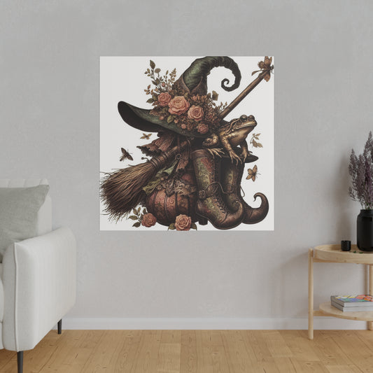 Witch Hat Canvas, Matte Stretched, 0.75"