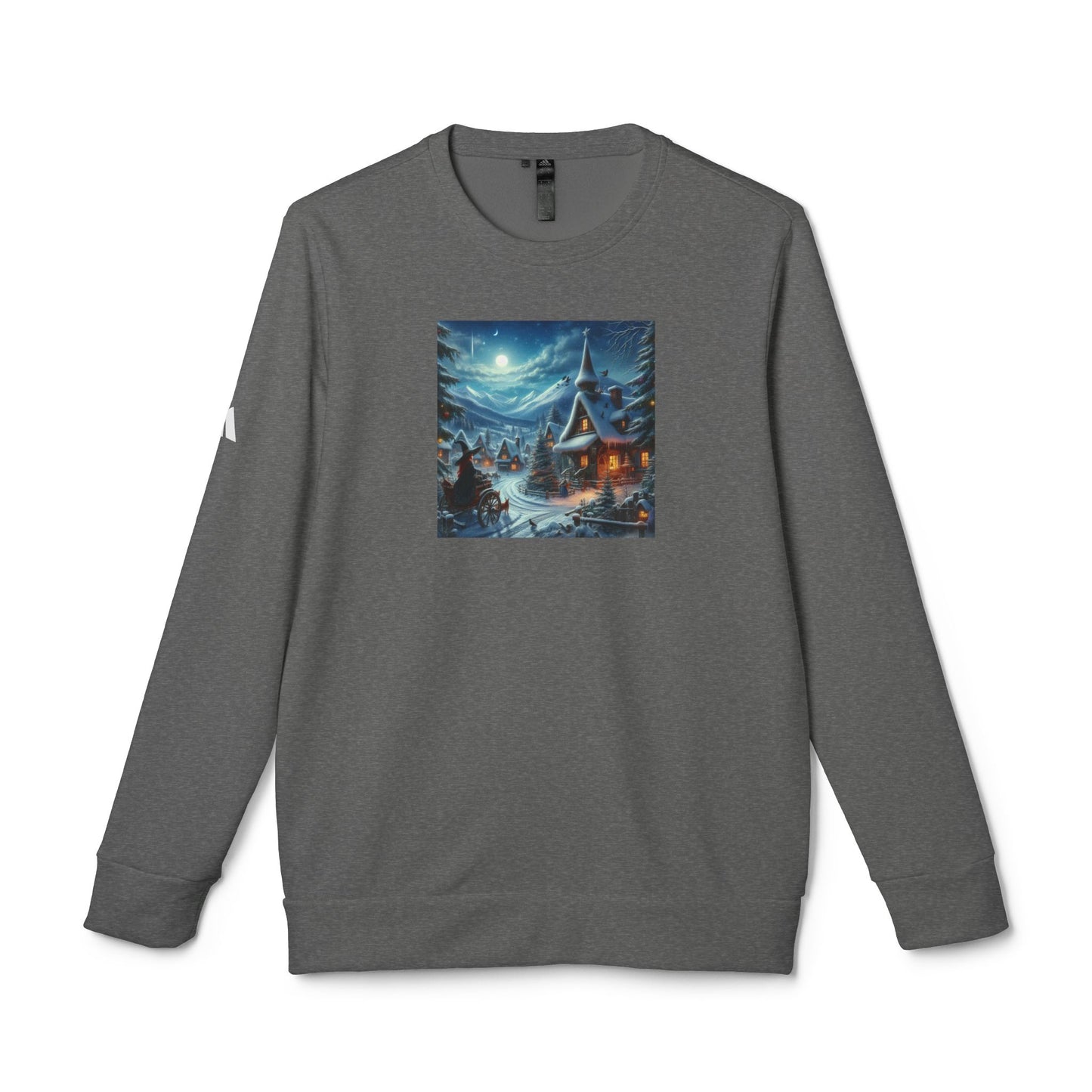 Witch Adidas® Unisex Fleece Crewneck Sweatshirt