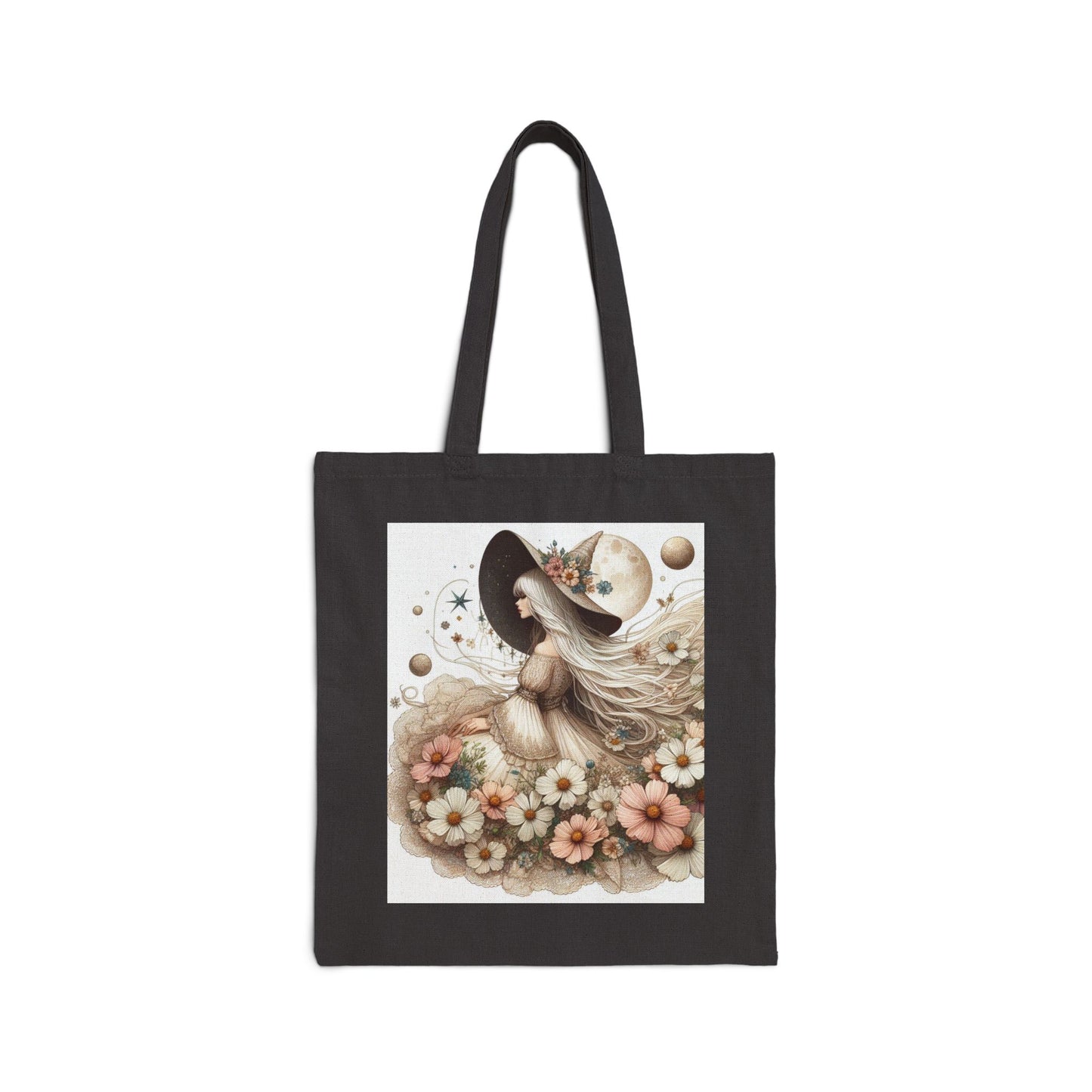 Witch Tote Bag - Cotton Canvas