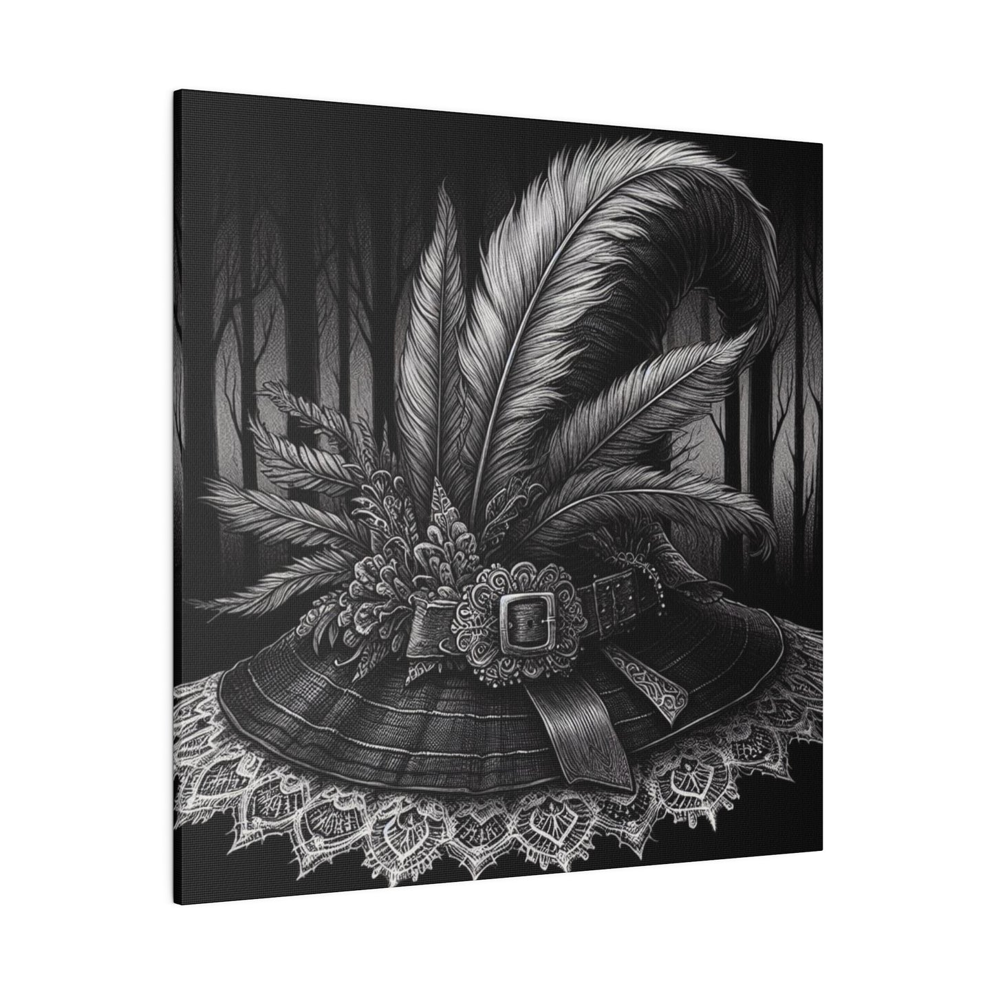 Witch Hat Canvas, Matte Stretched, 0.75"