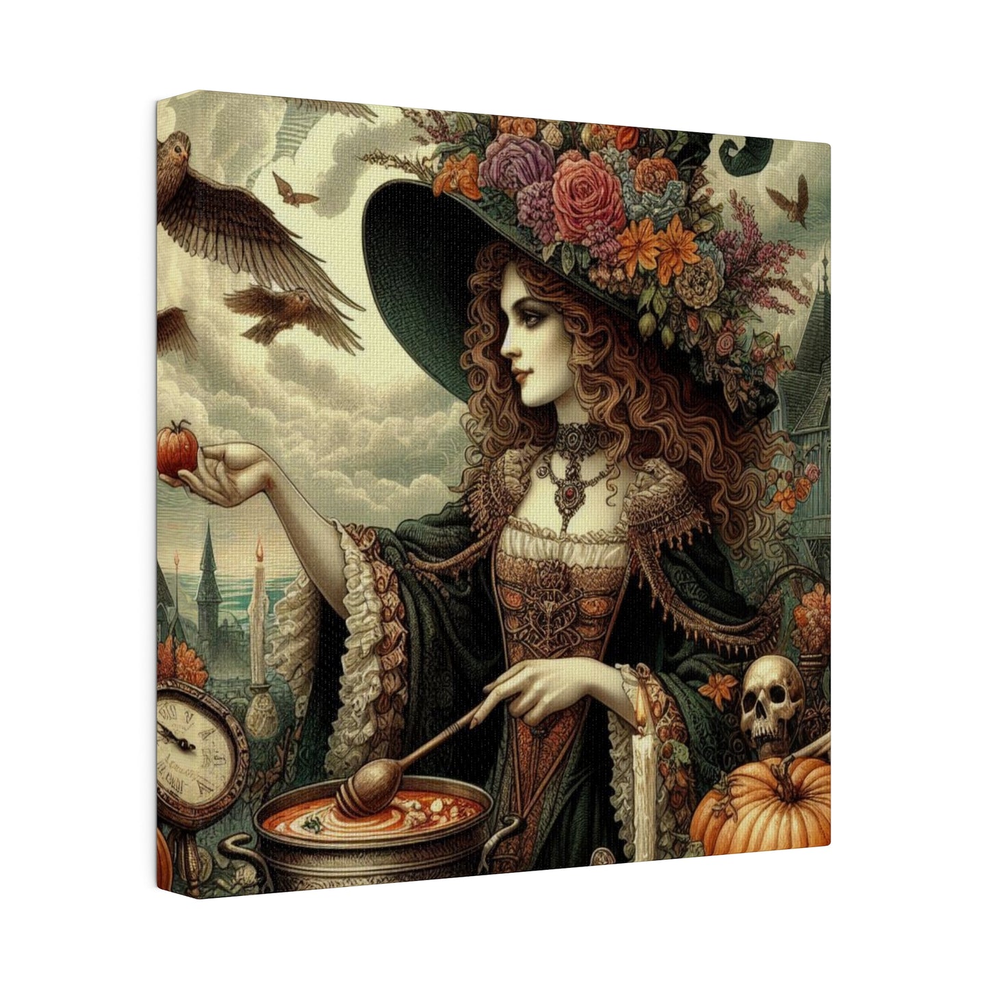 Witch Canvas, Matte Stretched, 0.75"