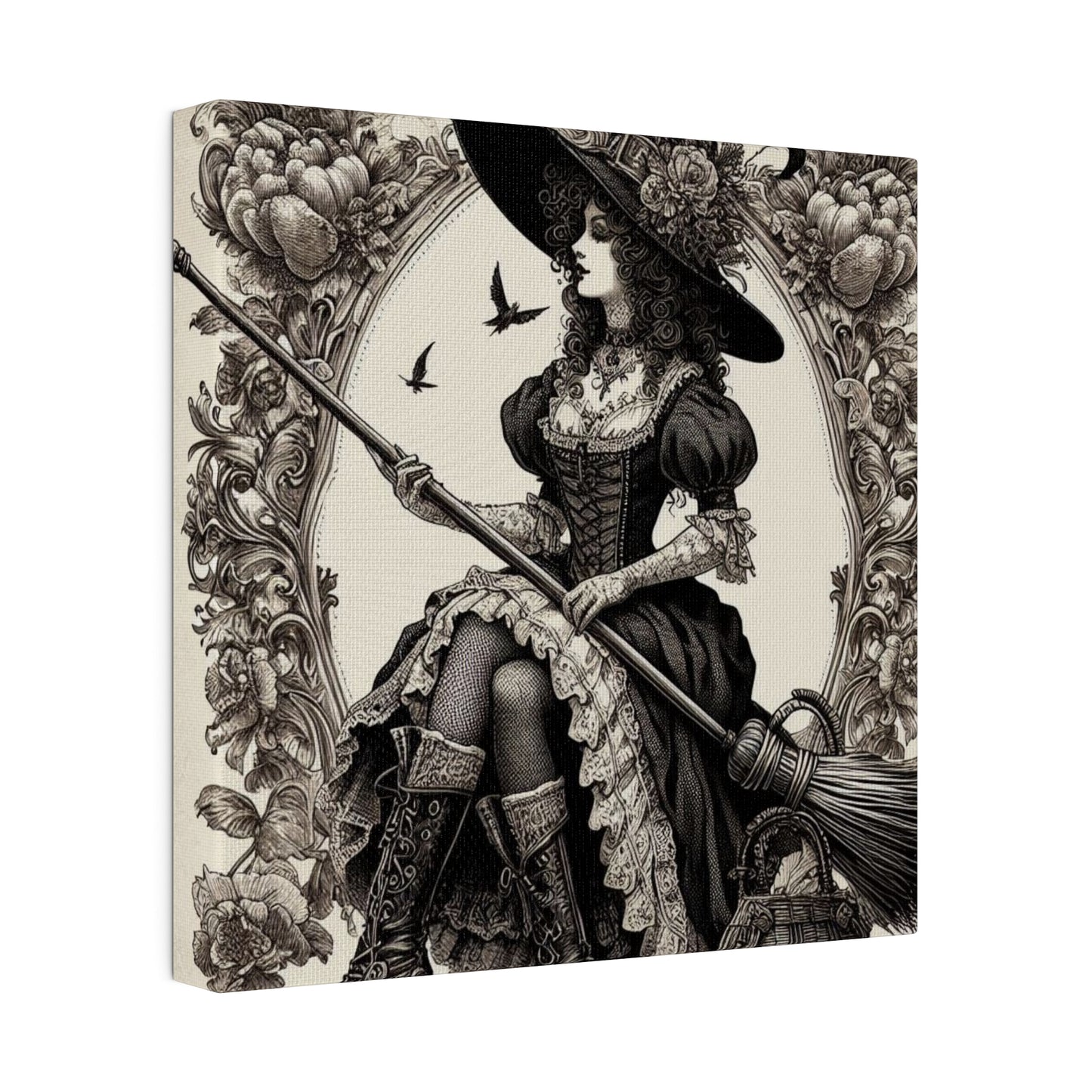 Witch Canvas, Matte Stretched, 0.75"