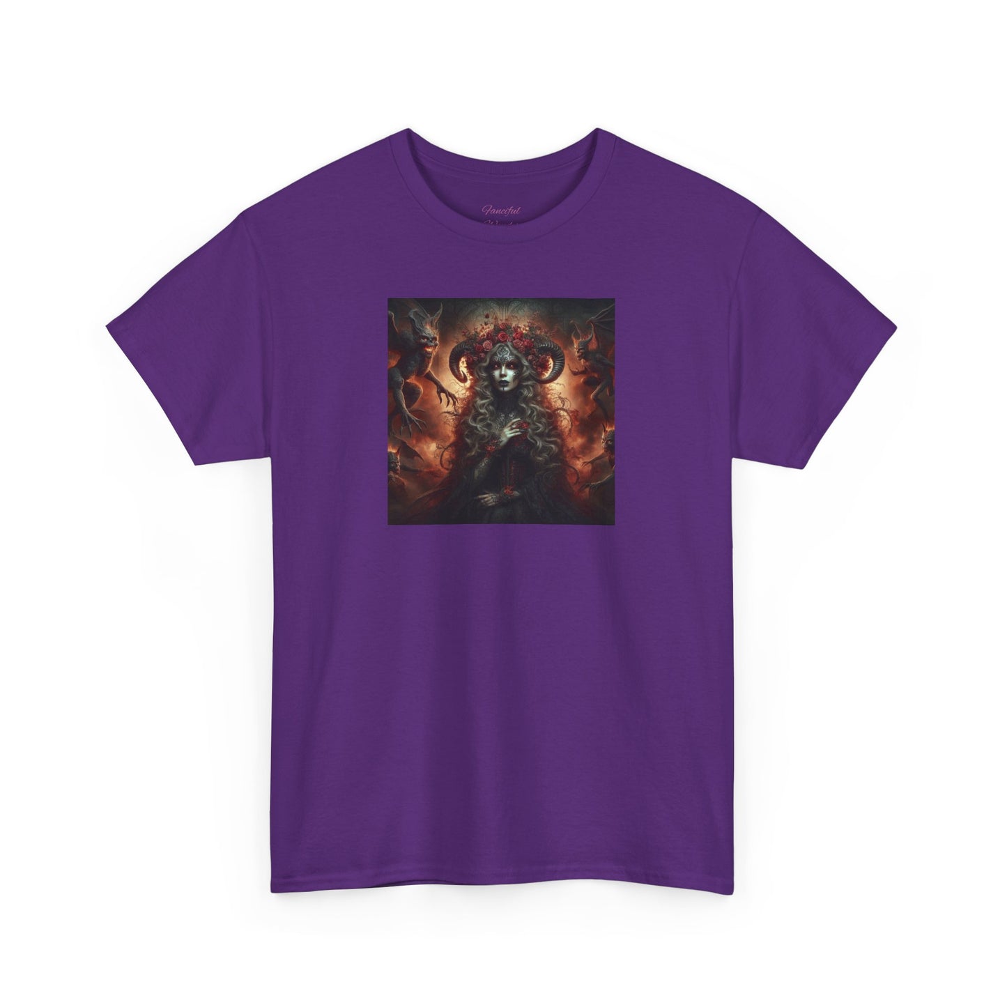 Demon, Gothic Unisex Heavy Cotton Tee - Gildan 100% Cotton