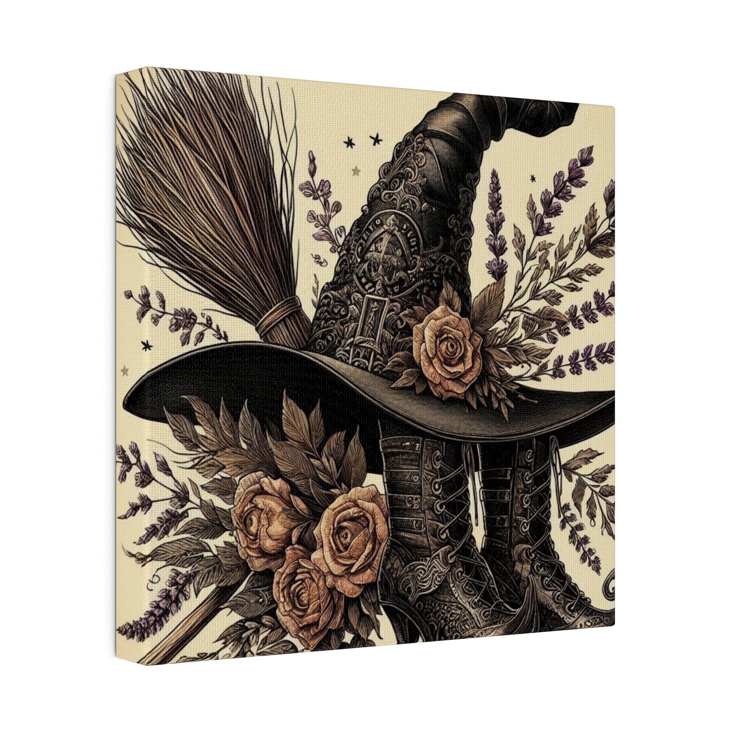 Witch Hat Canvas, Matte Stretched, 0.75"