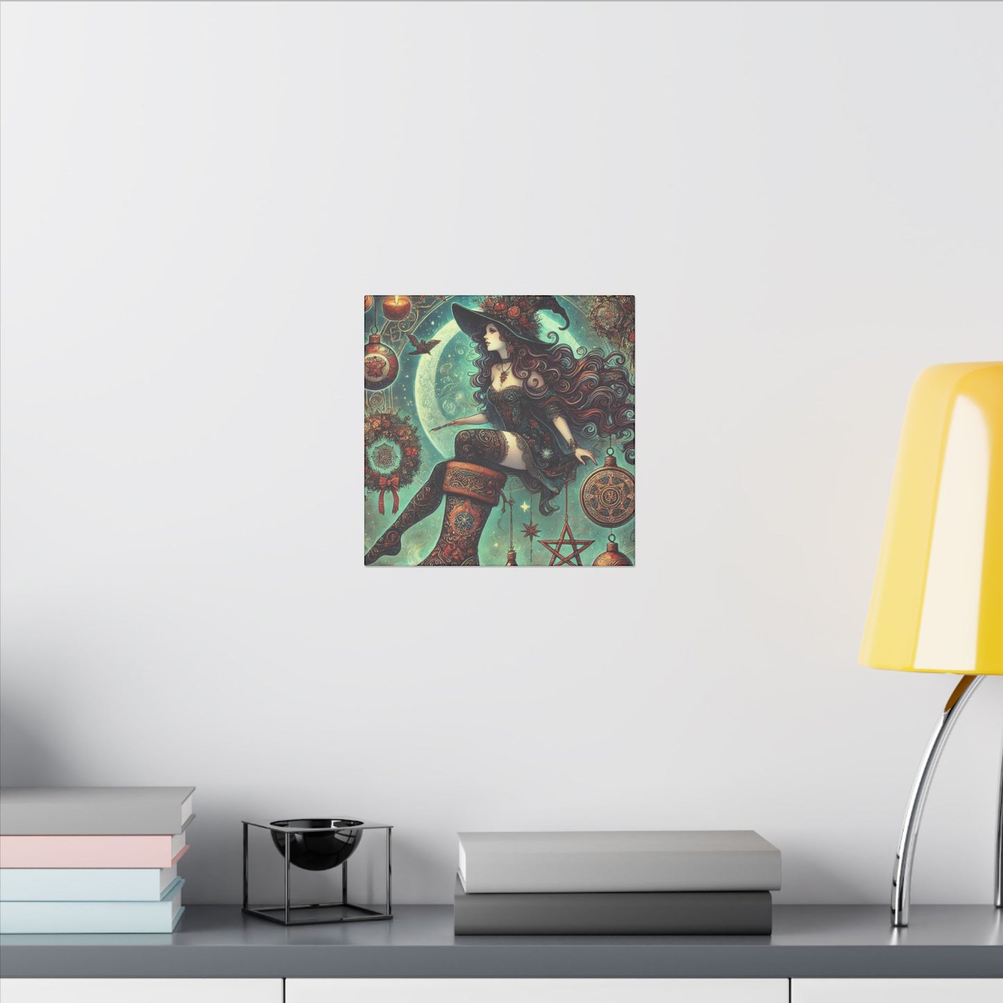 Canvas Wall Art - Witch Design