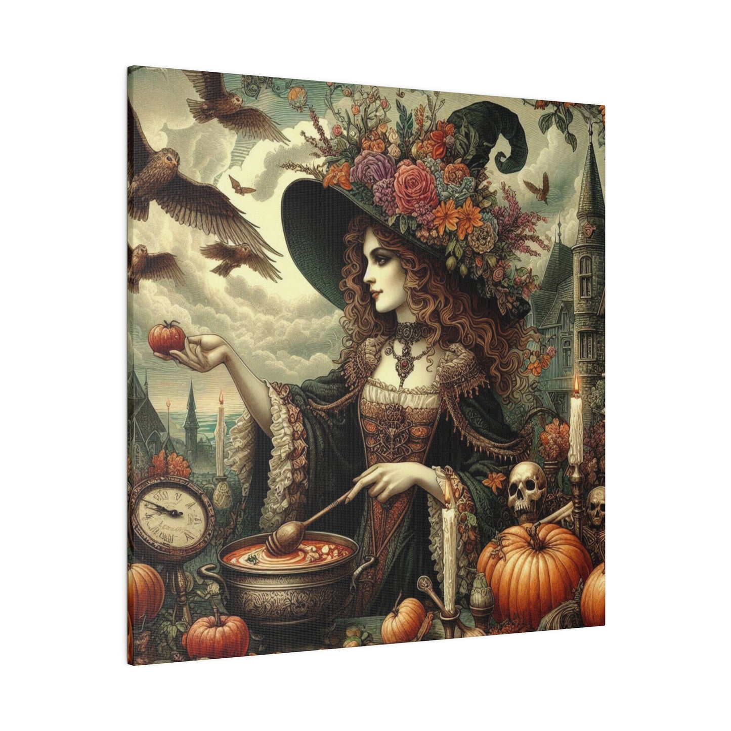 Witch Canvas, Matte Stretched, 0.75"