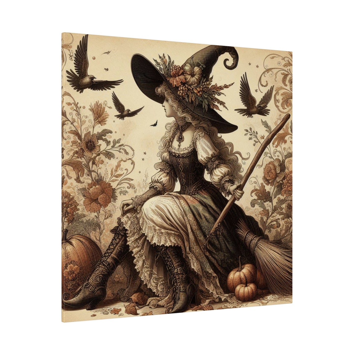 Witch Canvas, Matte Stretched, 0.75"