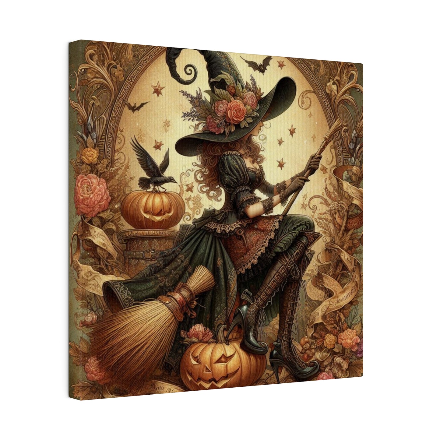 Witch Canvas, Matte Stretched, 0.75"