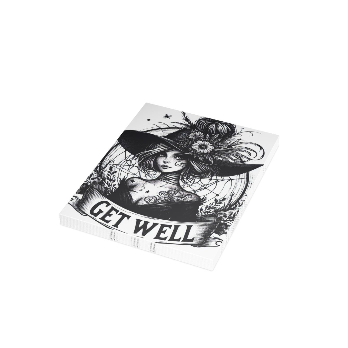 Get Well Witch Postcard Bundles