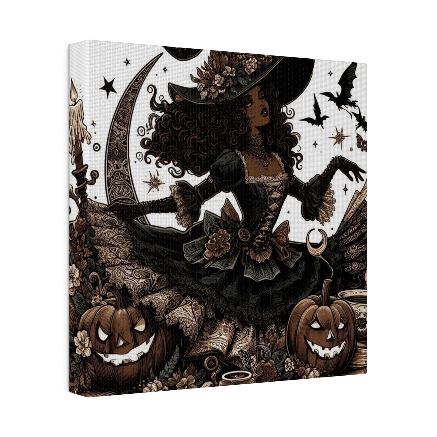 Witch Canvas, Matte Stretched, 0.75"