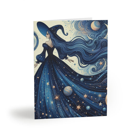 Witch Greeting Cards (8 pc, 16 pc, and 24 pc) Envelopes Included