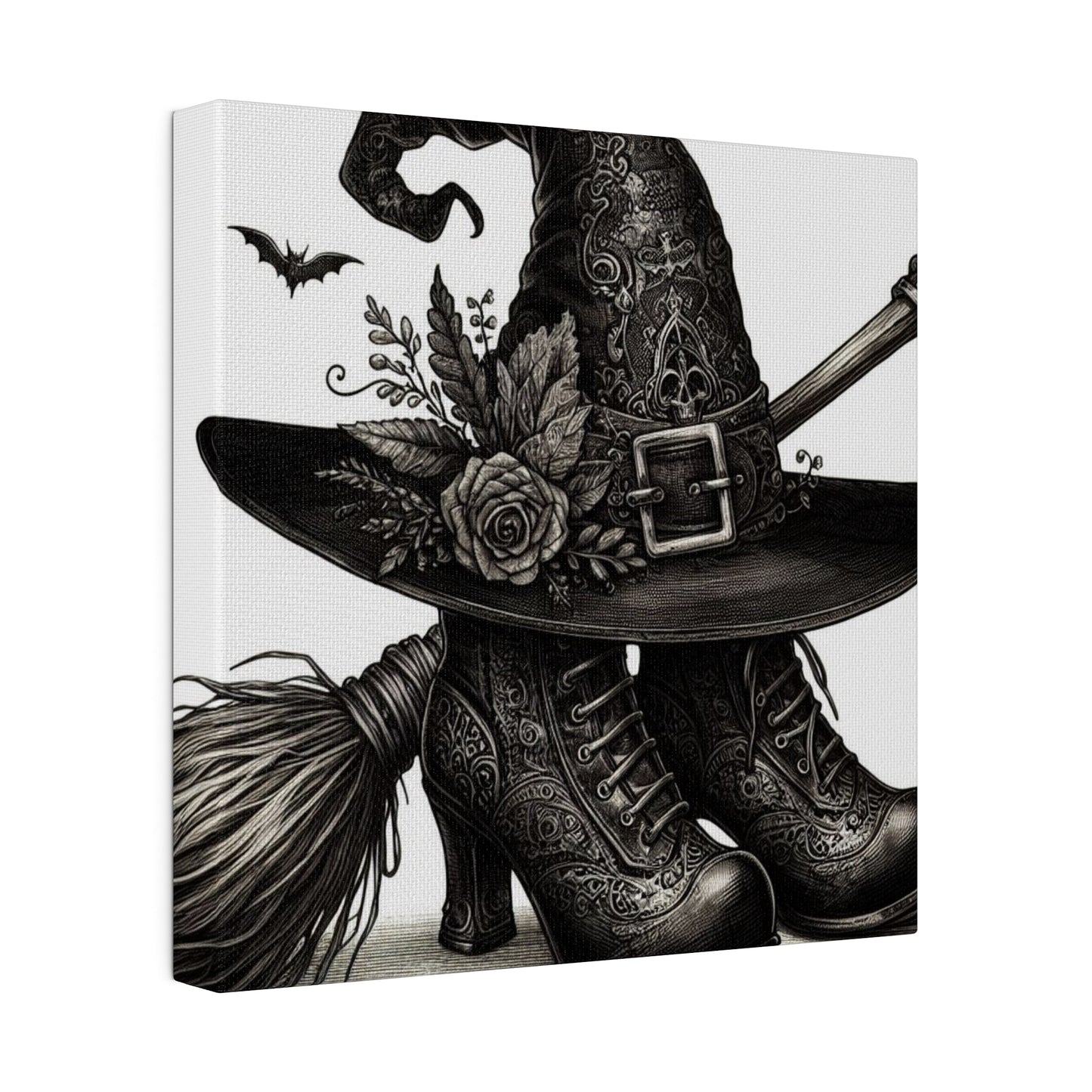 Witch Hat Canvas, Matte Stretched, 0.75"