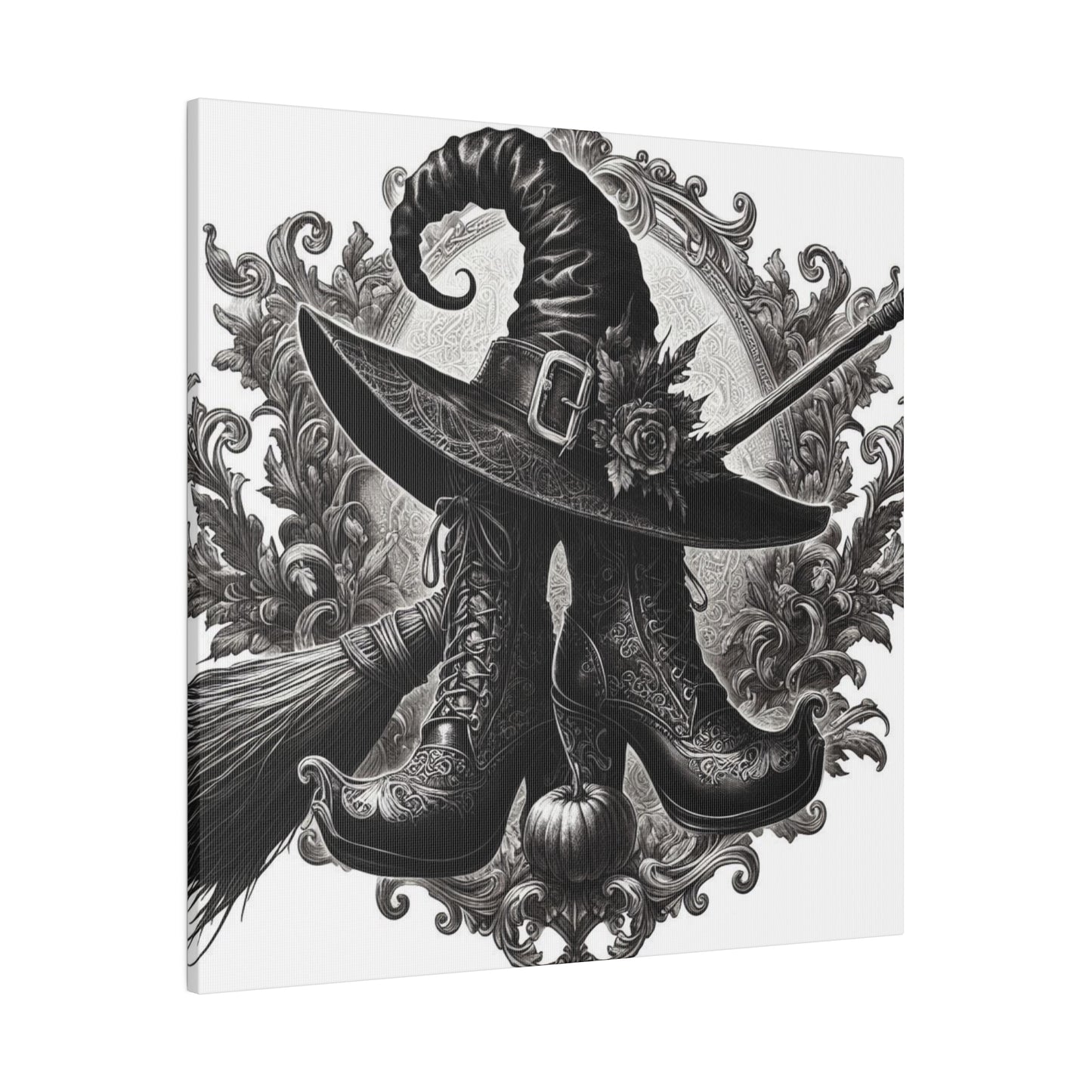 Witch Hat Canvas, Matte Stretched, 0.75"